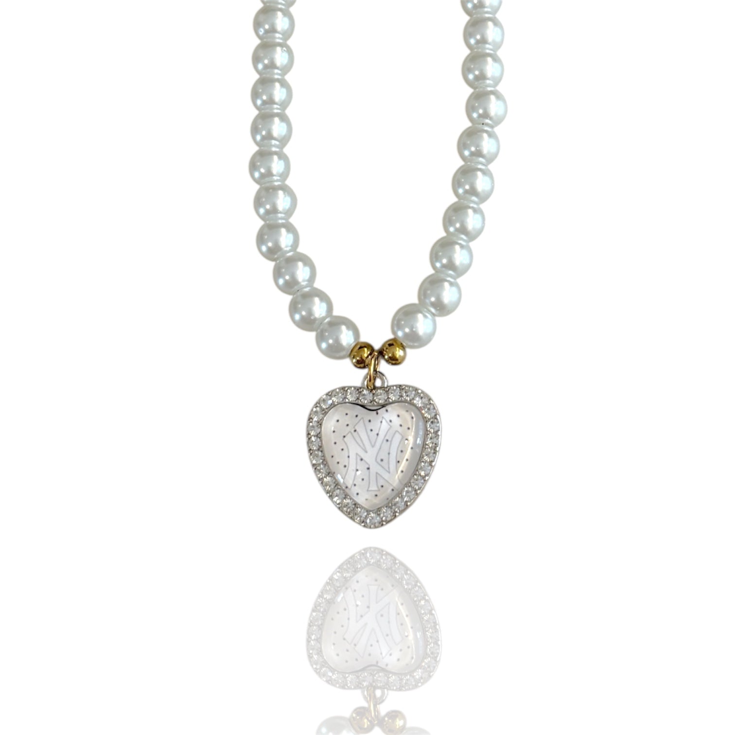 Collana NY POLKA TOTAL WHITE