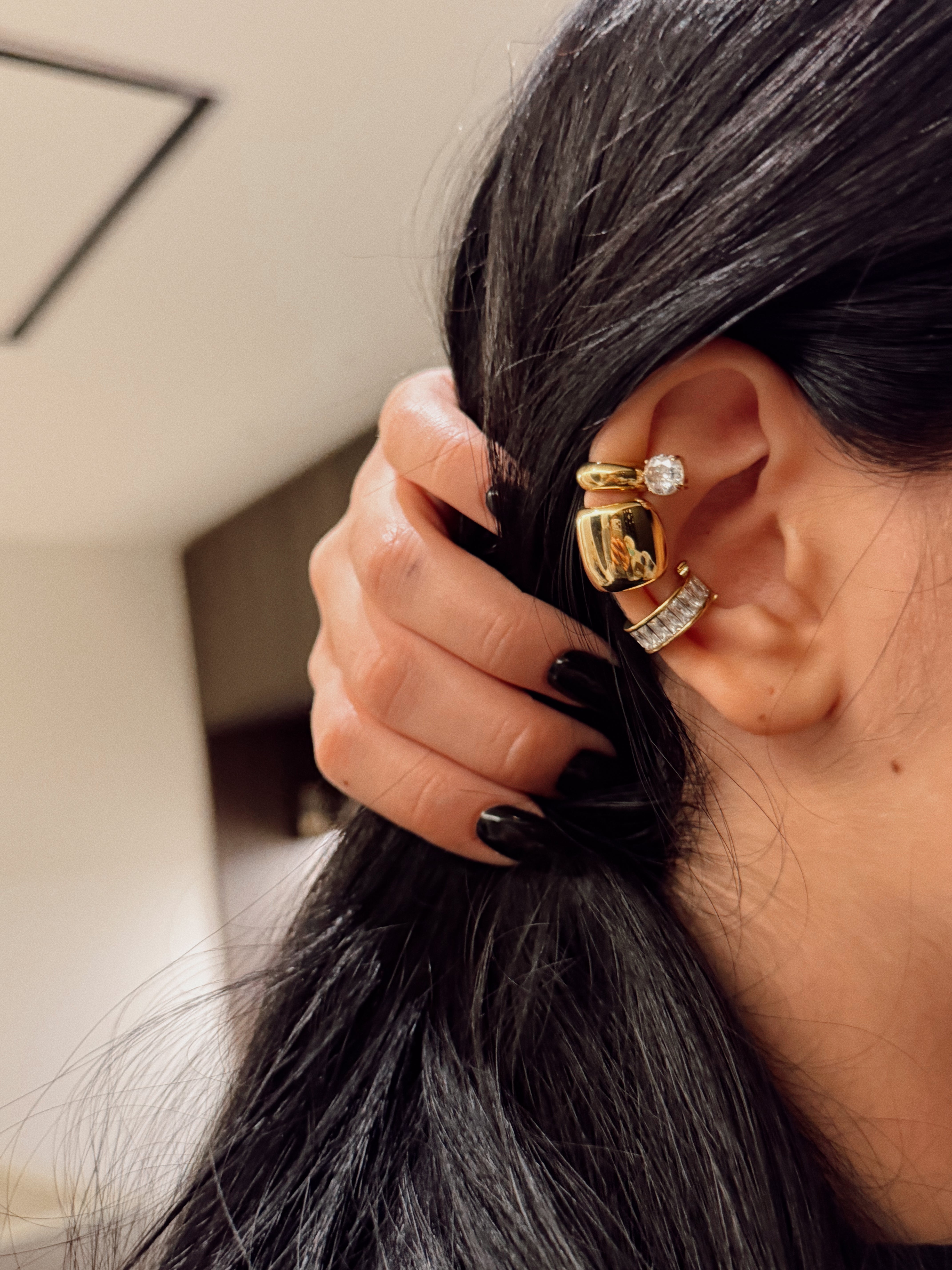Orecchino EAR CUFF BAGUETTE
