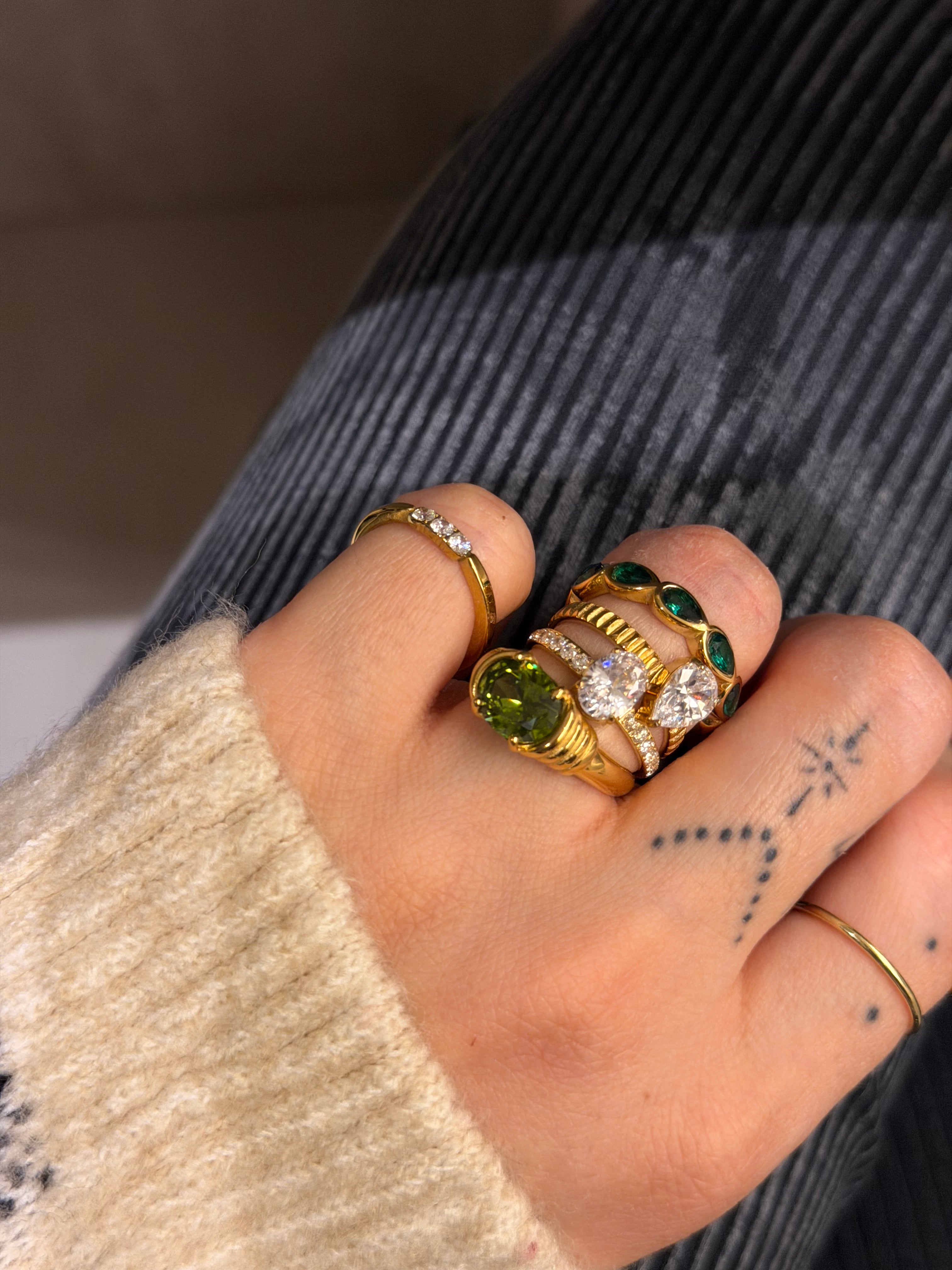 Anello VENUS EMERALD