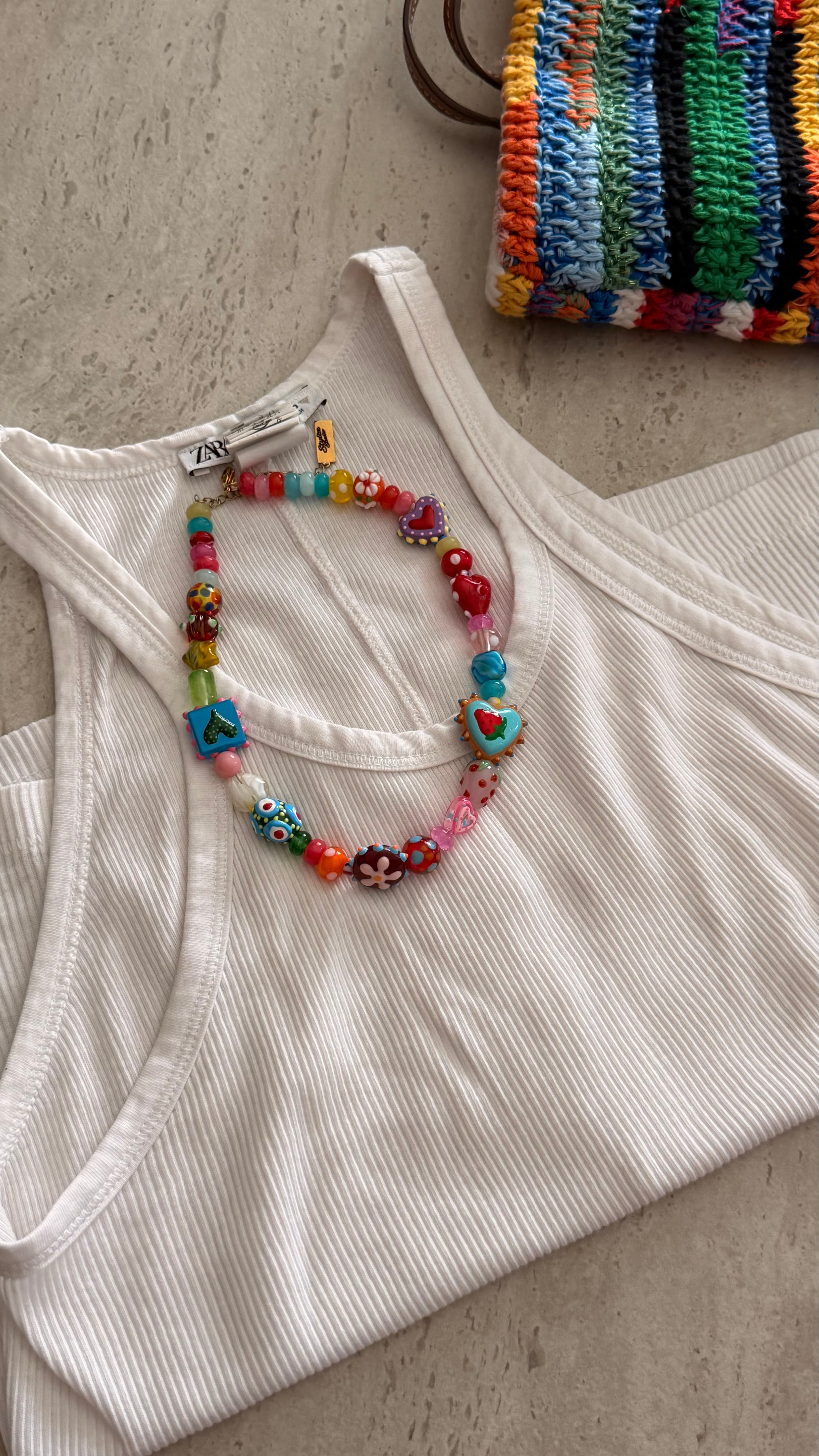 Collana HEART CLUB ★𝒮𝓉𝓎𝓁𝒾𝓏ℯ 𝓈𝓉𝓊𝒹𝒾ℴ