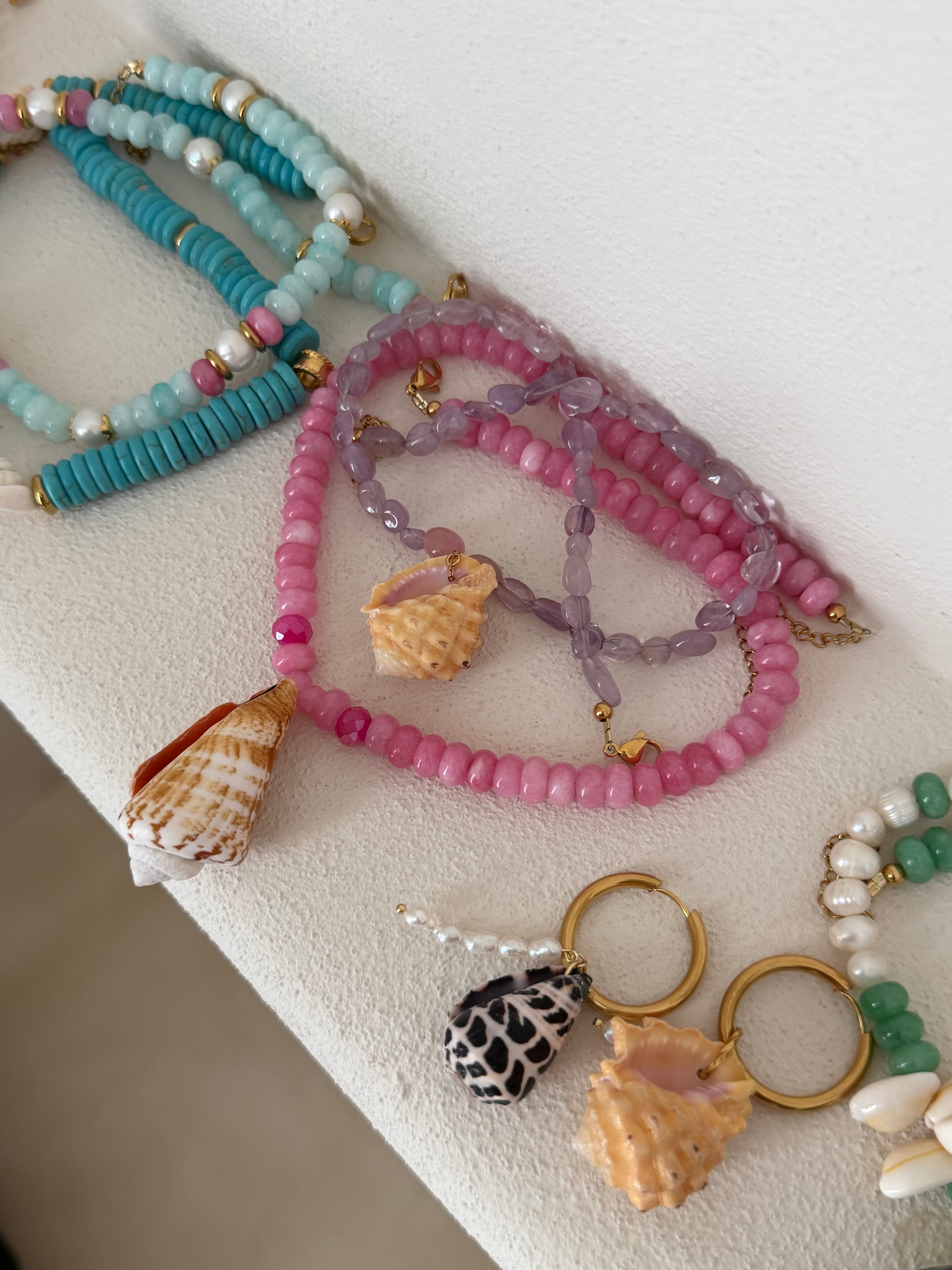 Collana PINK TIDE ★𝒮𝓉𝓎𝓁𝒾𝓏ℯ 𝓈𝓉𝓊𝒹𝒾ℴ