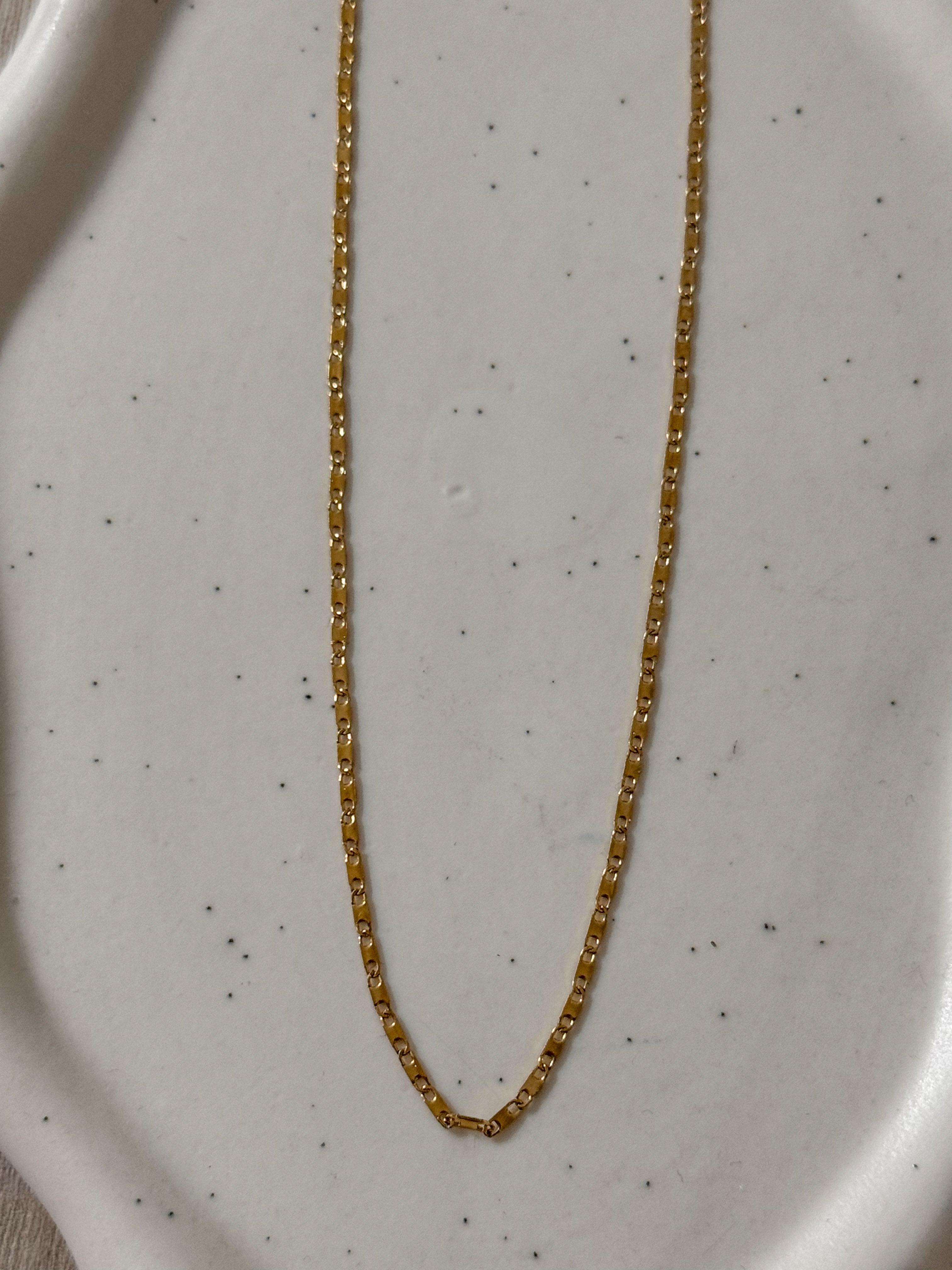 Collana CATENA MANATTHAN SOTTILE VINTAGE