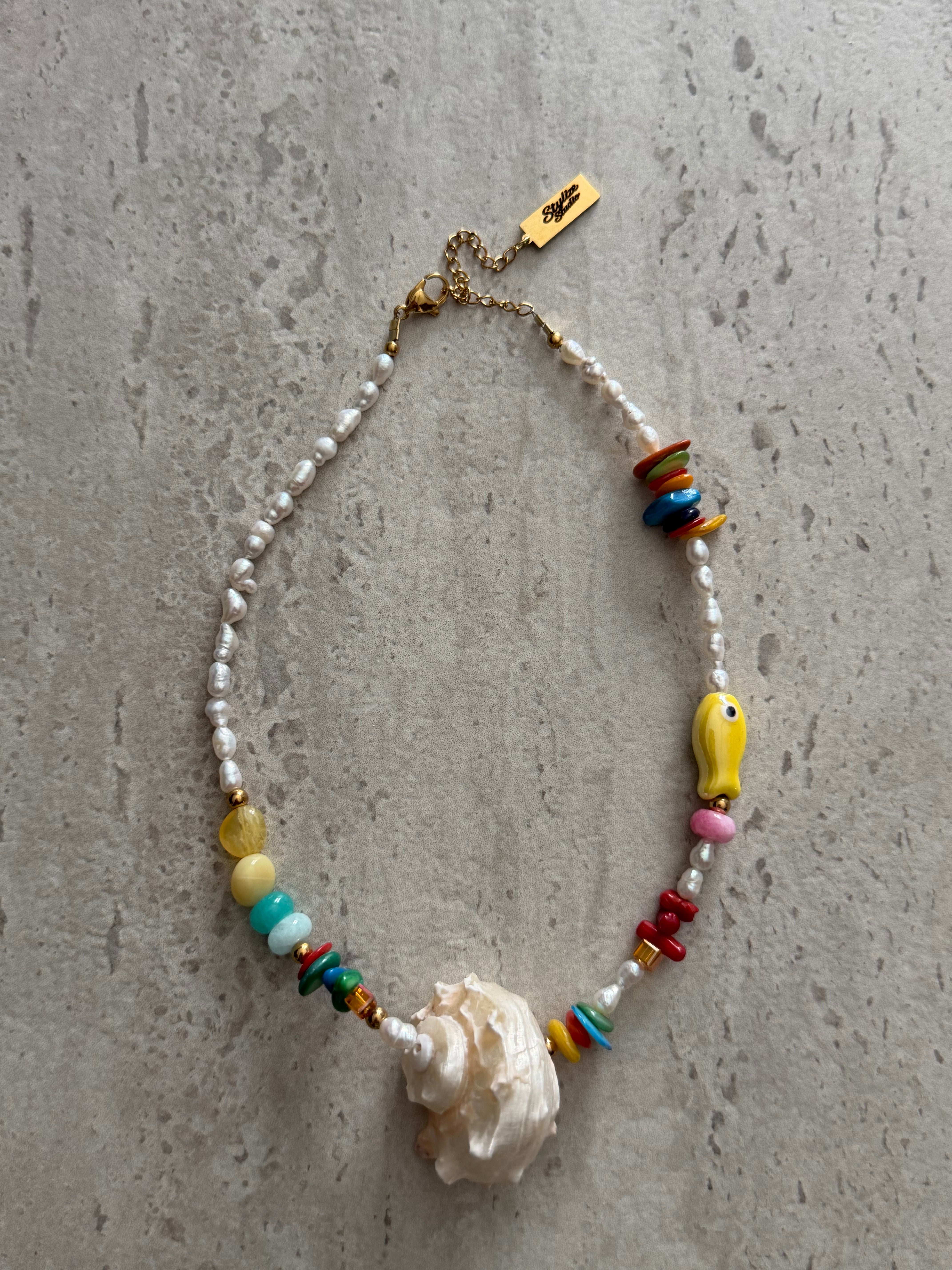 Collana TROPICAL SHELL ★ 𝒮𝓉𝓎𝓁𝒾𝓏ℯ 𝓈𝓉𝓊𝒹𝒾ℴ