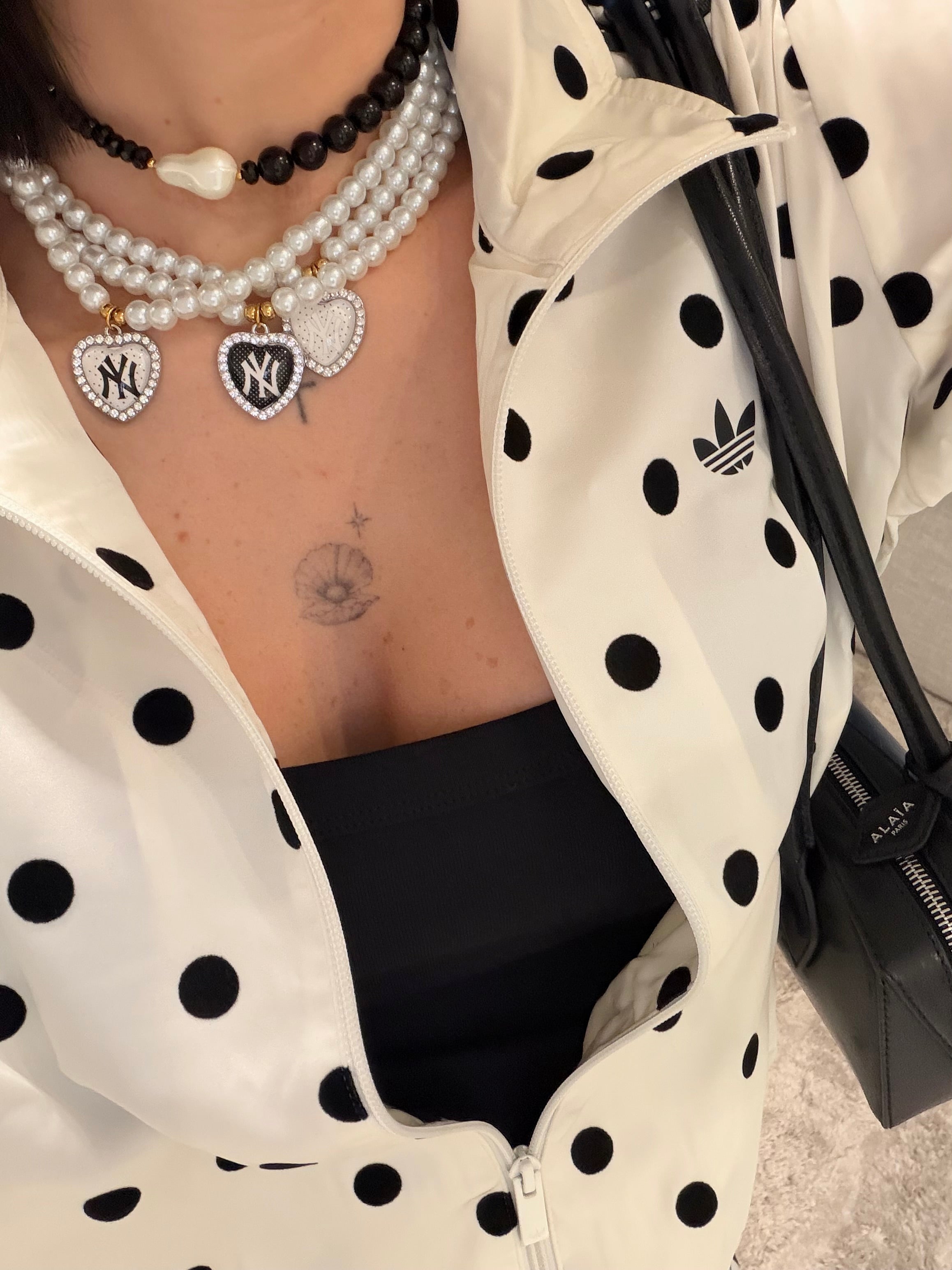 Collana NY POLKA WHITE