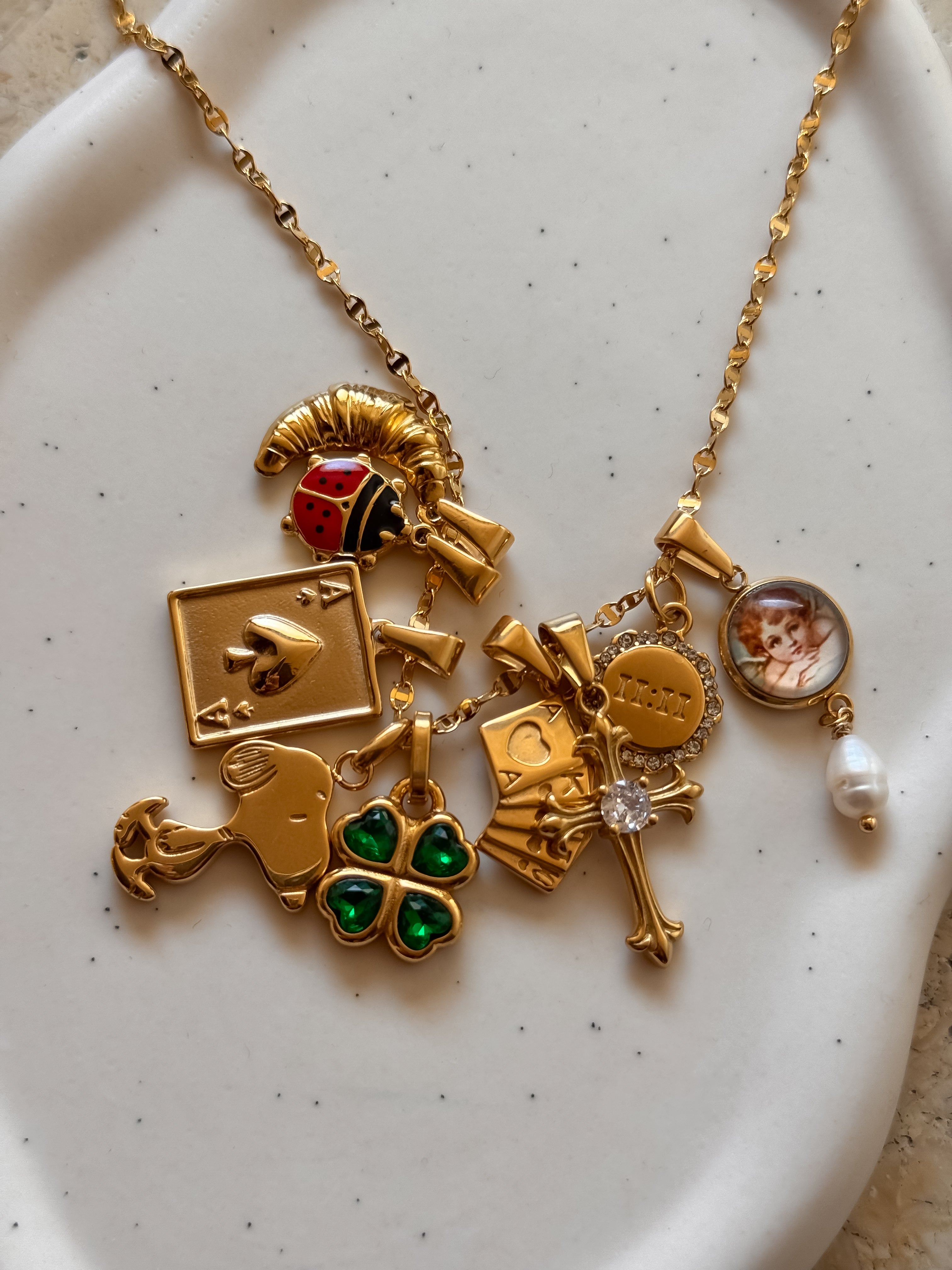 Collana CATENA MIAMI SOTTILE VINTAGE