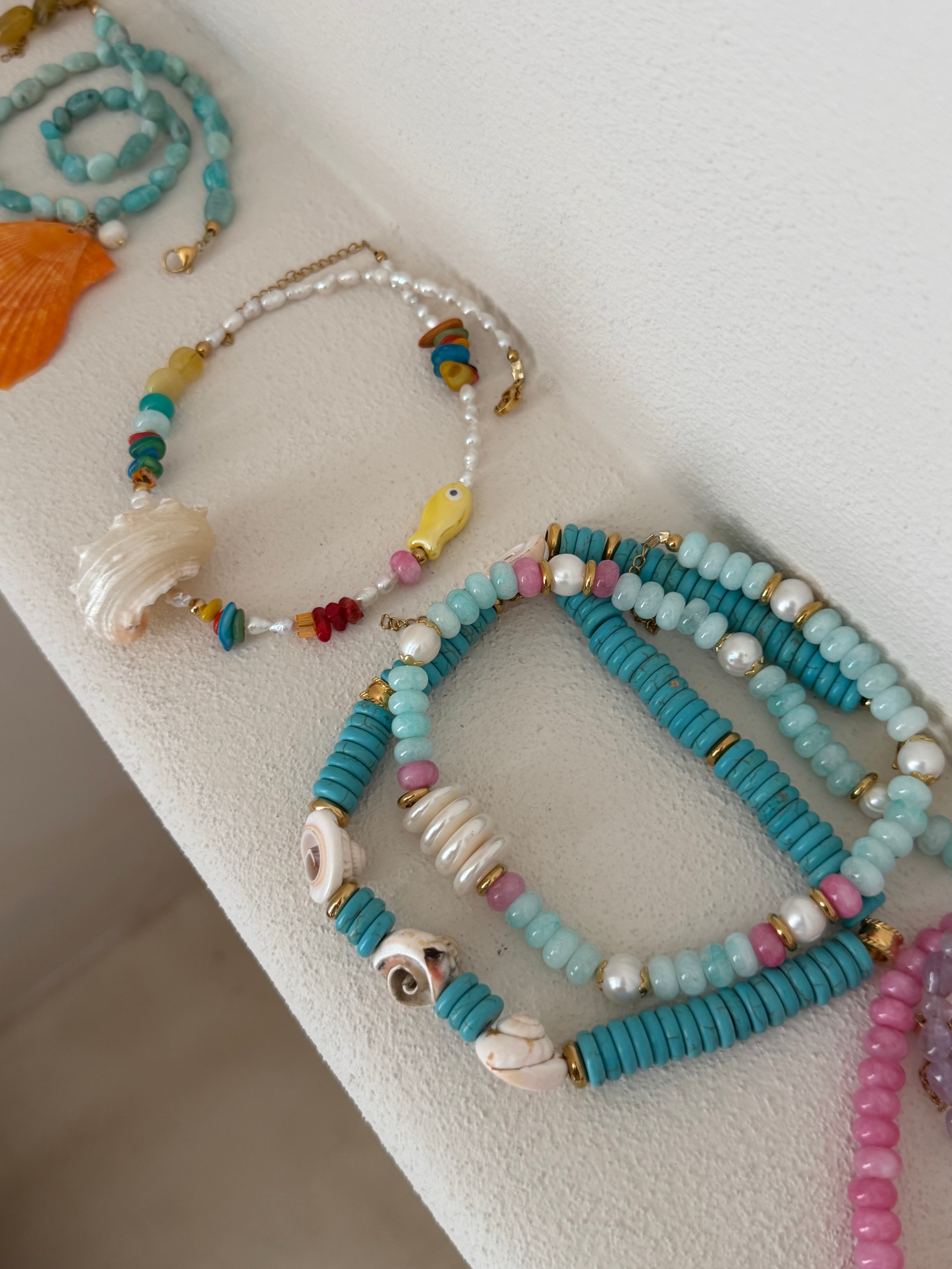Collana TROPICAL SHELL ★ 𝒮𝓉𝓎𝓁𝒾𝓏ℯ 𝓈𝓉𝓊𝒹𝒾ℴ