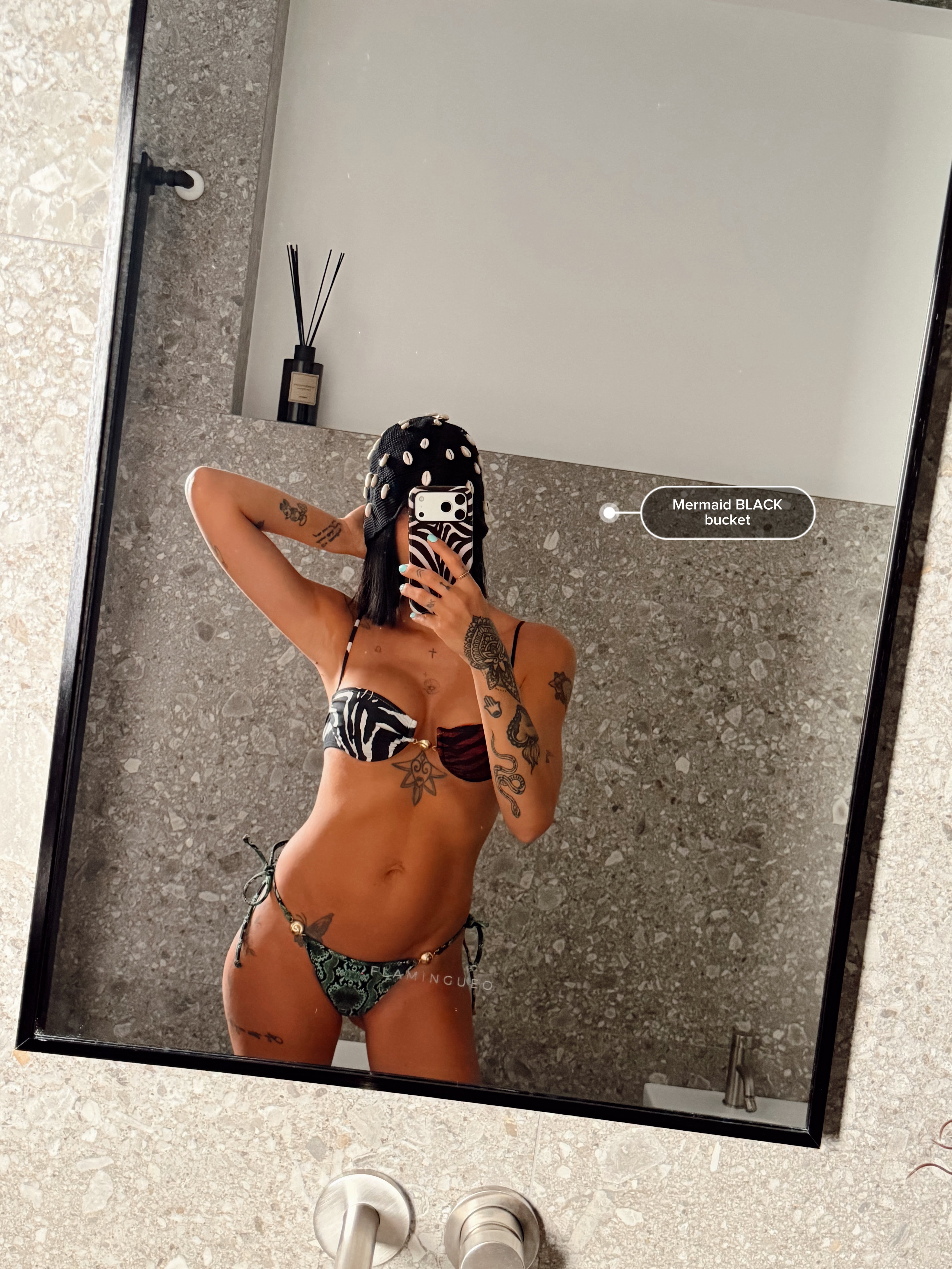 Cappello MERMAID BUCKET ★ 𝒮𝓉𝓎𝓁𝒾𝓏ℯ 𝓈𝓉𝓊𝒹𝒾ℴ