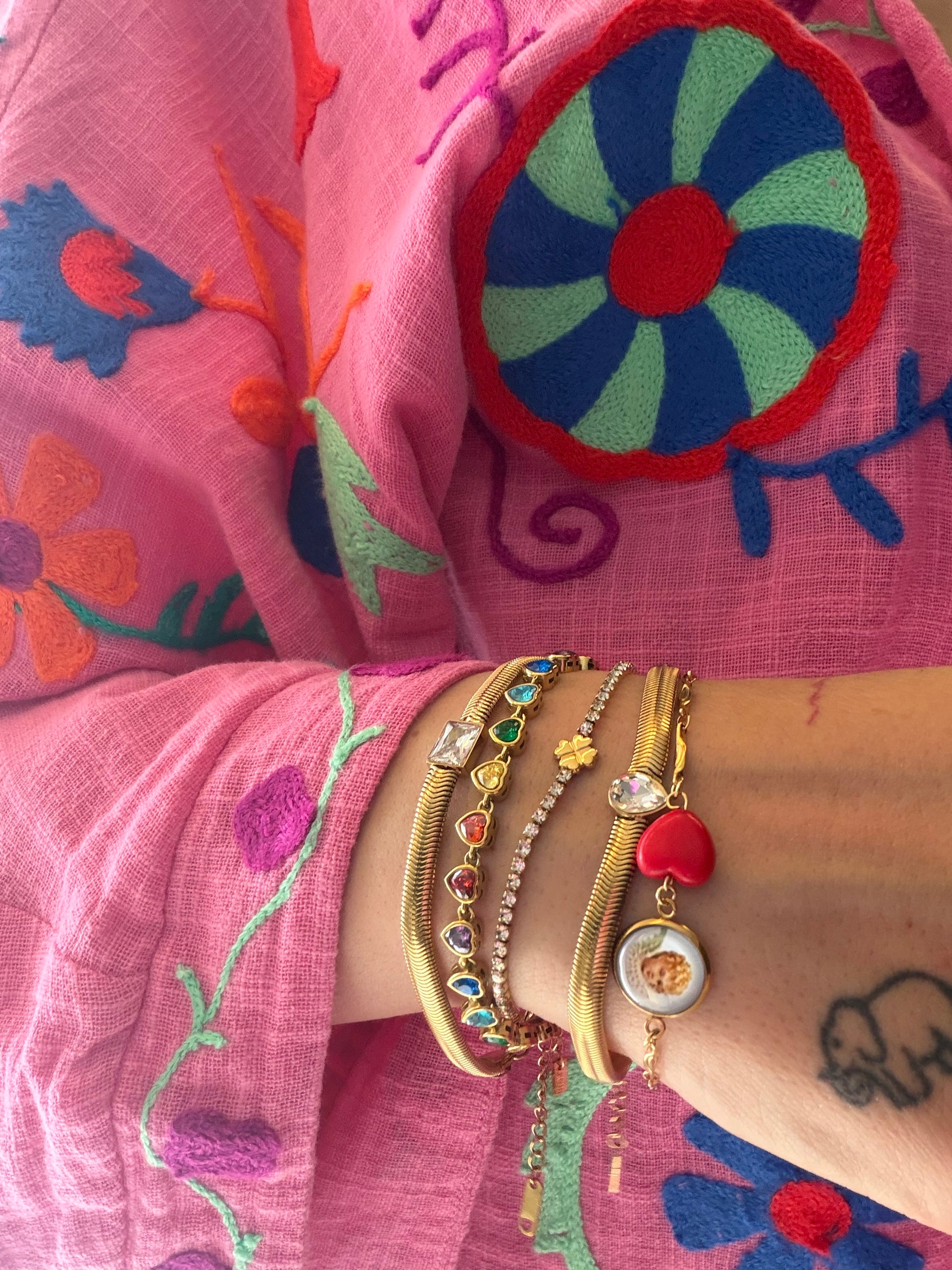 Bracciale FOUR-LEAF CLOVER TENNIS