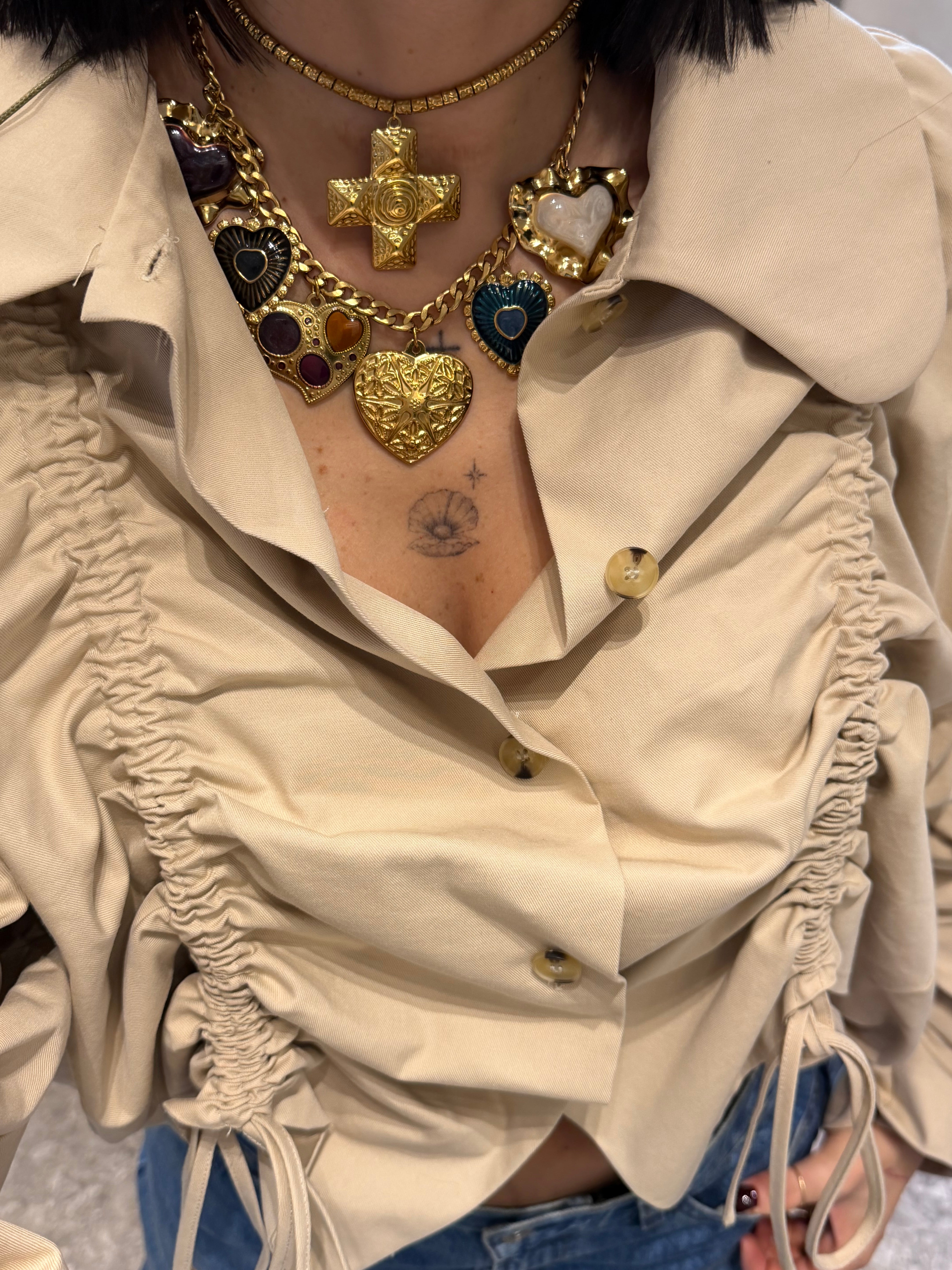 Collana SACRED VINTAGE HEARTS - limited