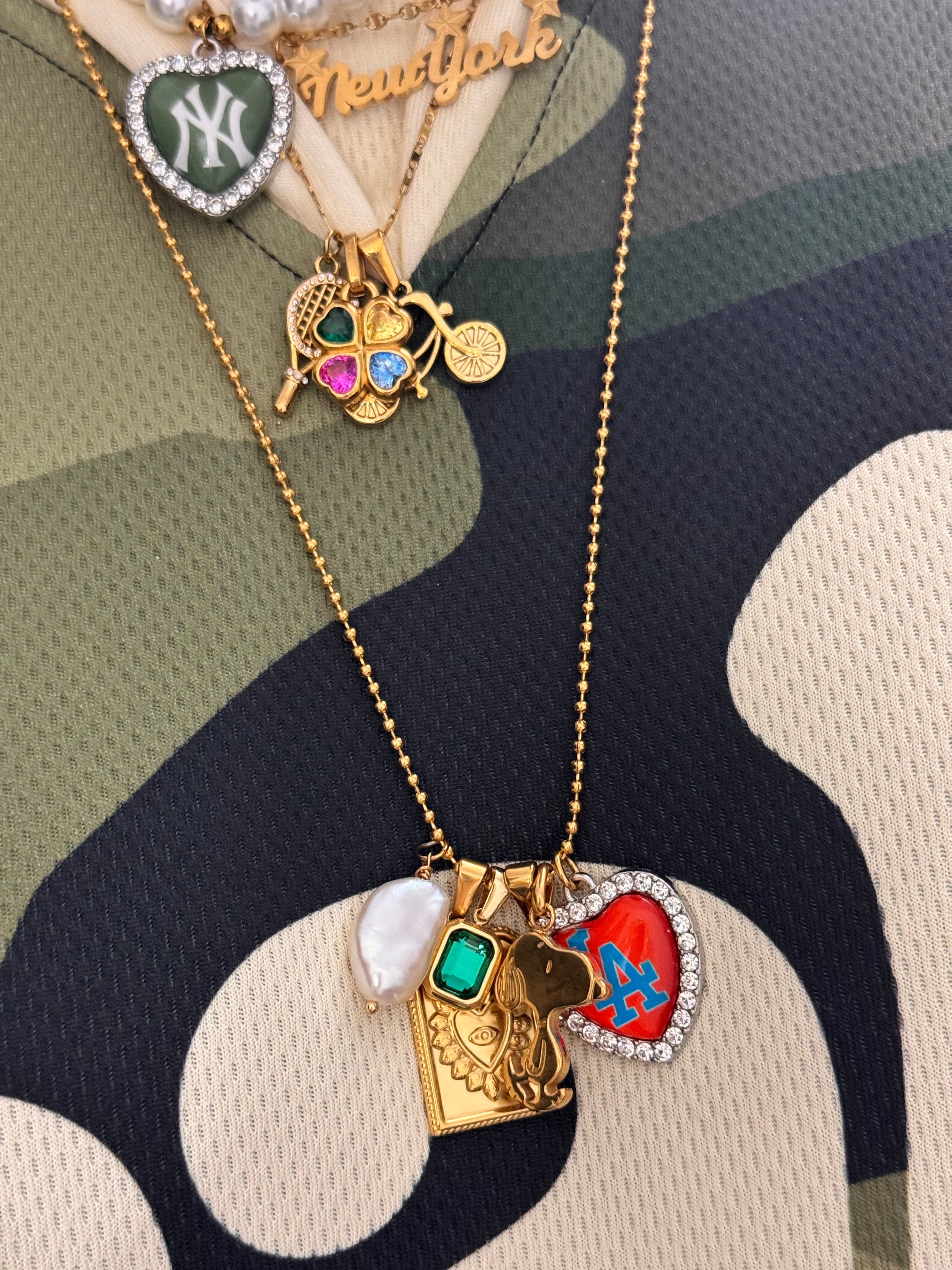 Collana Catena Micro Sfere