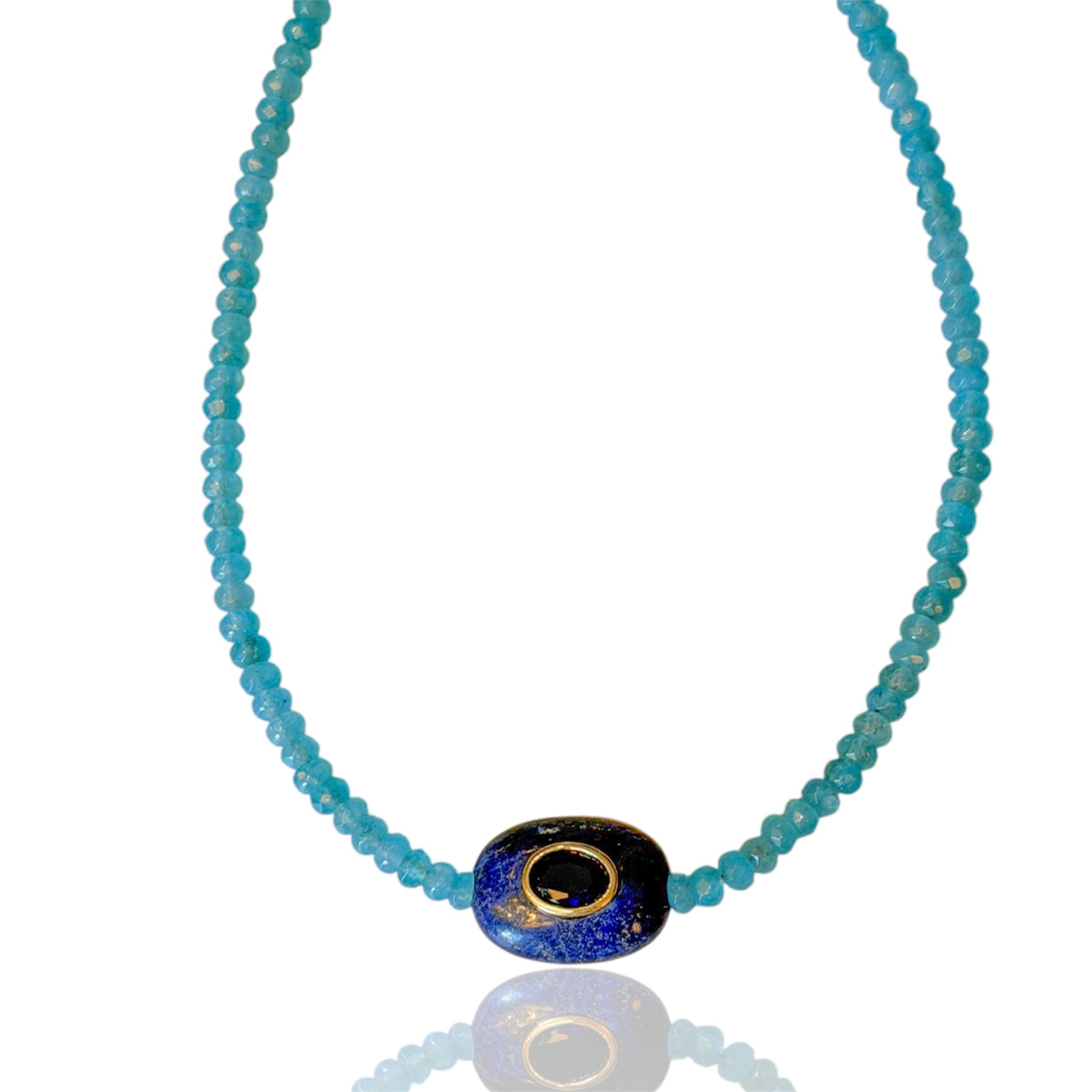 Collana INDIGO GLOW ★𝒮𝓉𝓎𝓁𝒾𝓏ℯ 𝓈𝓉𝓊𝒹𝒾ℴ