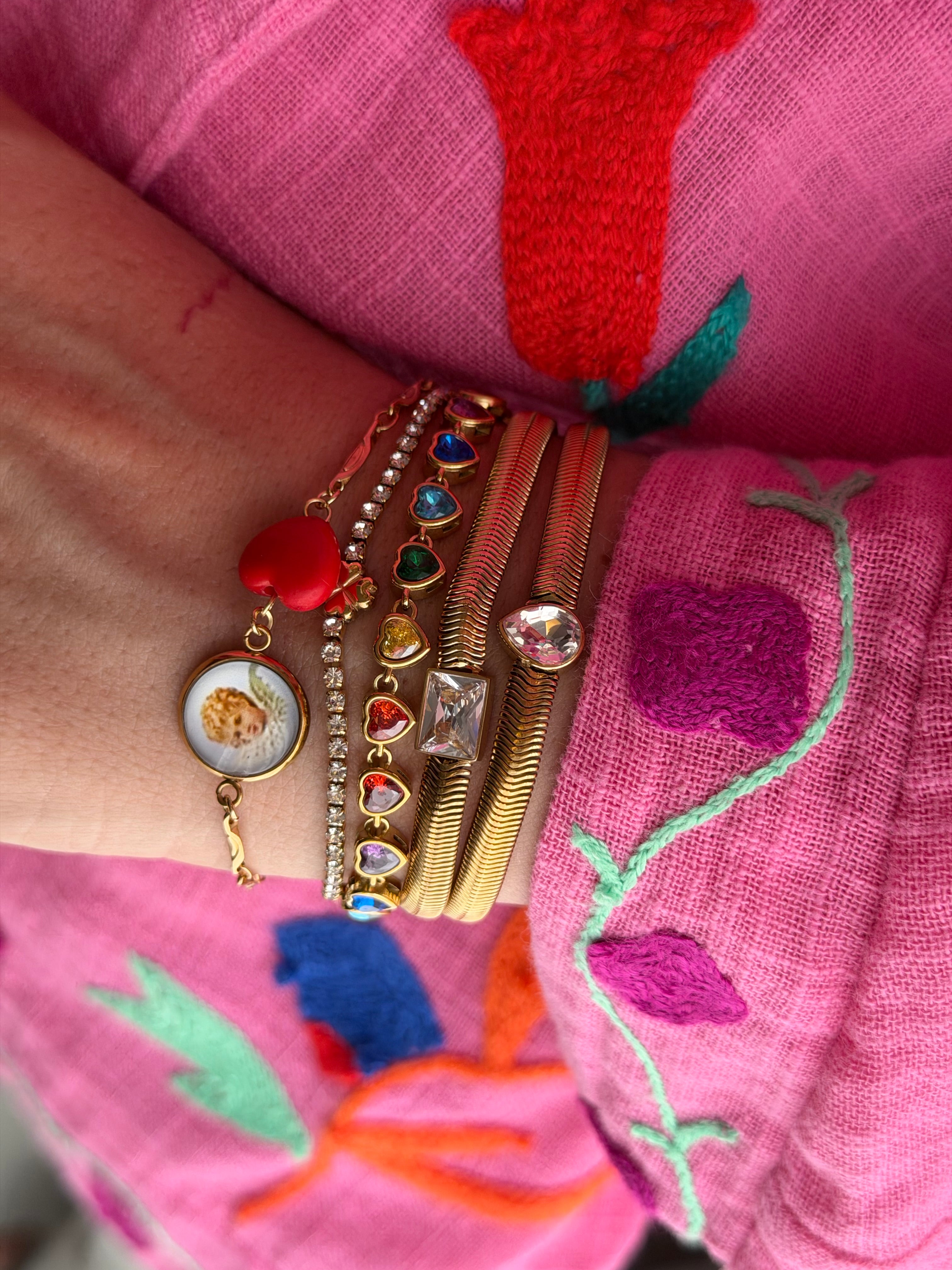 Bracciale FOUR-LEAF CLOVER TENNIS