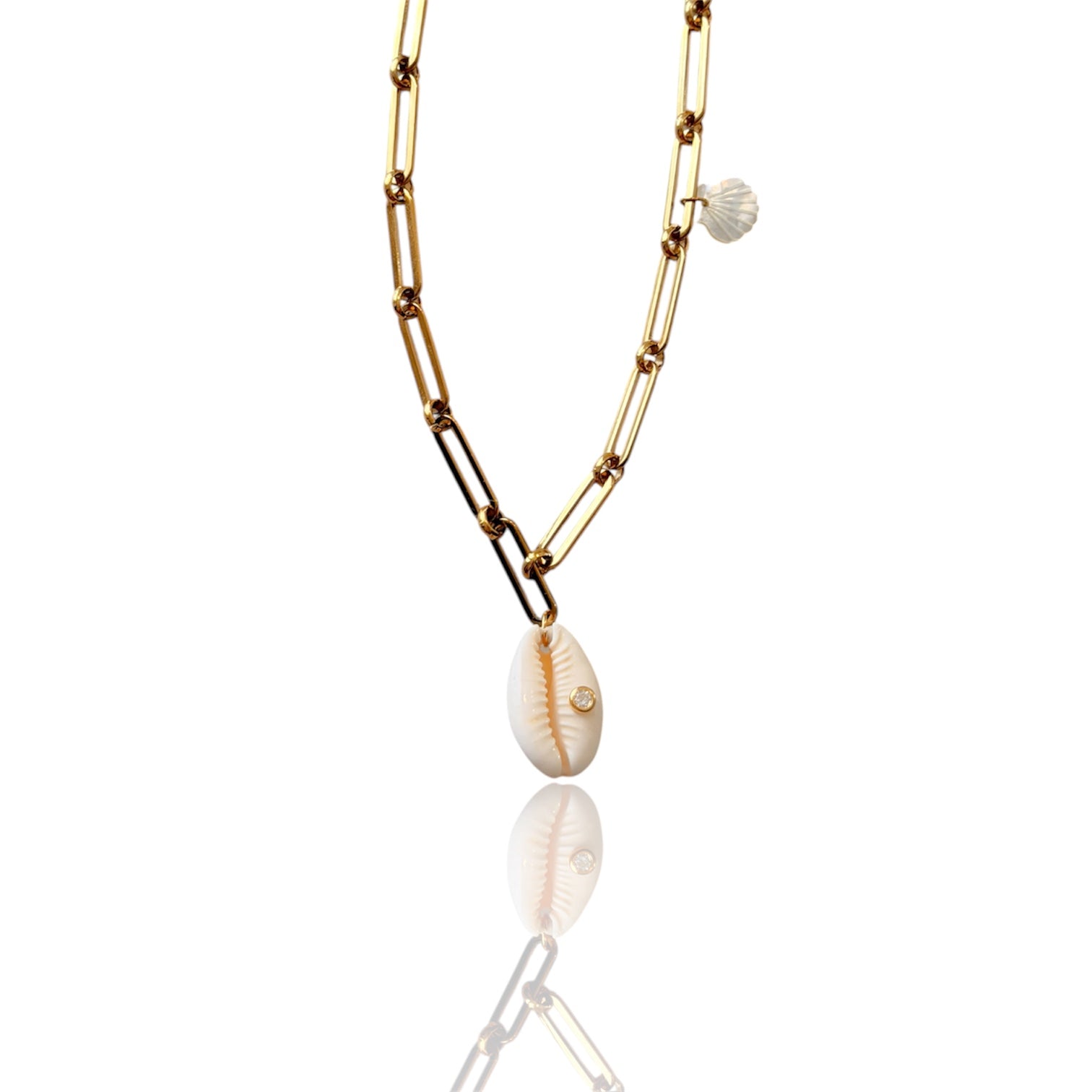 Collana GOLDEN COWRIE ★𝒮𝓉𝓎𝓁𝒾𝓏ℯ 𝓈𝓉𝓊𝒹𝒾ℴ