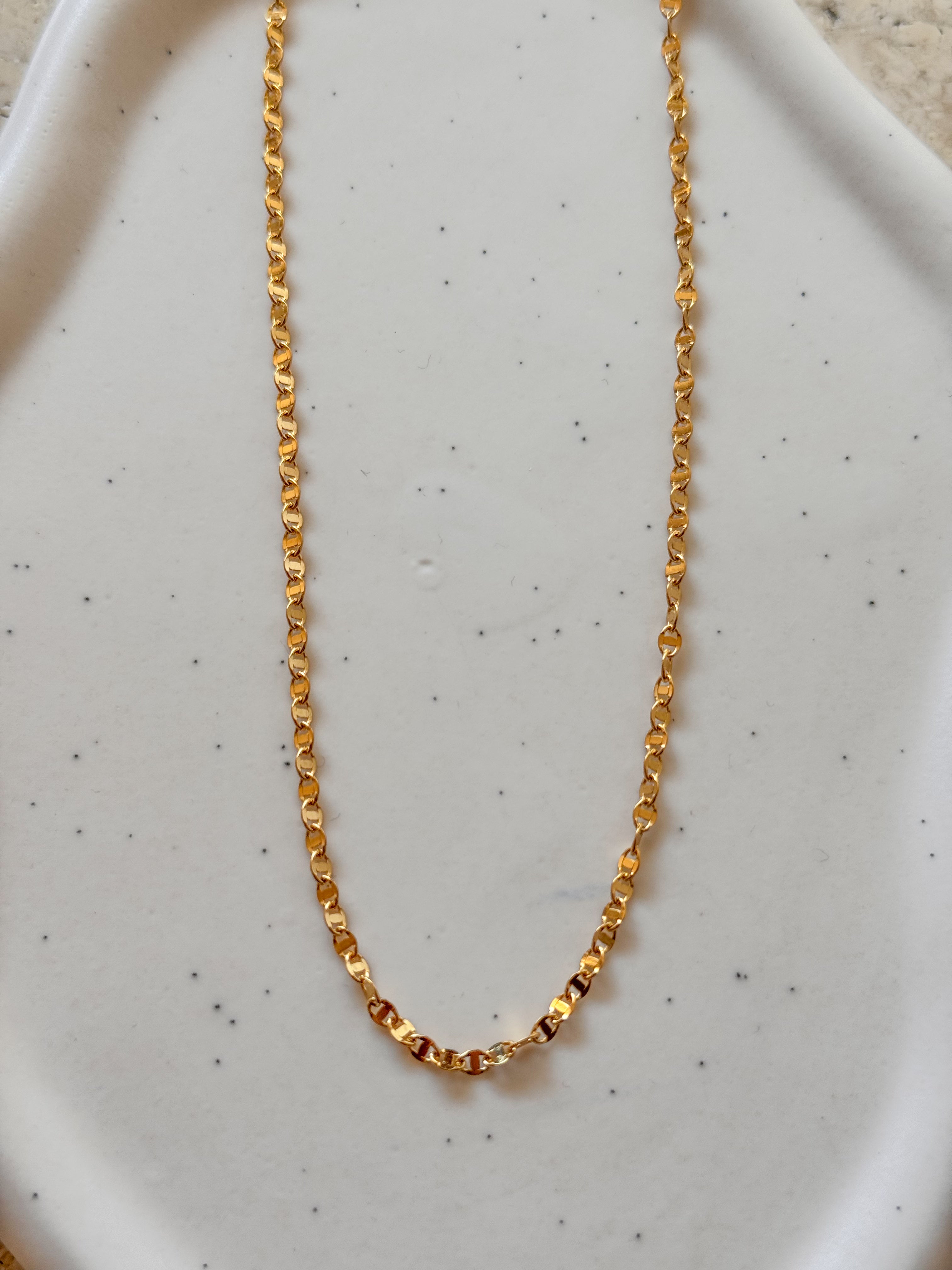 Collana CATENA MIAMI SOTTILE VINTAGE