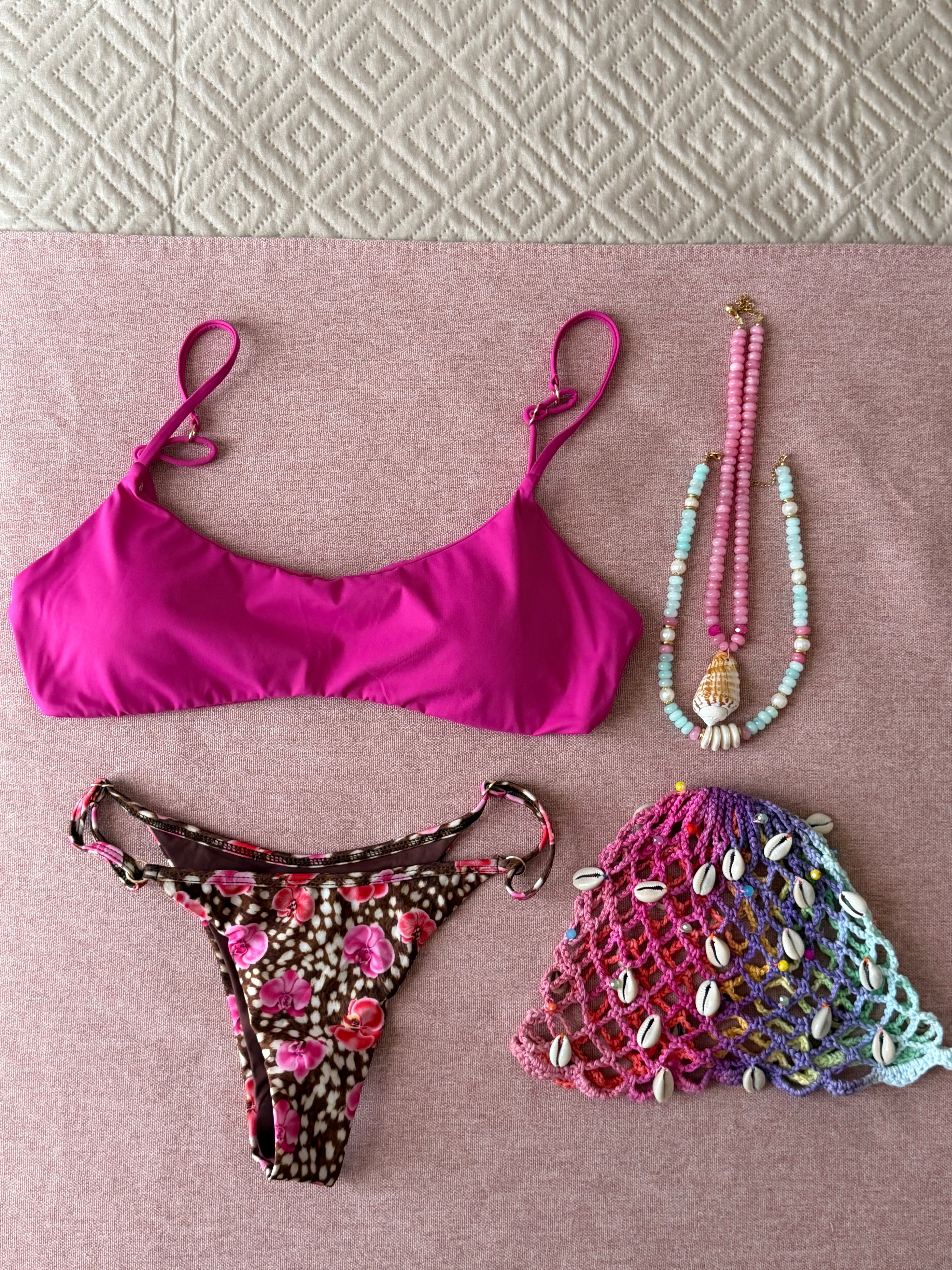 Collana PINK TIDE ★𝒮𝓉𝓎𝓁𝒾𝓏ℯ 𝓈𝓉𝓊𝒹𝒾ℴ