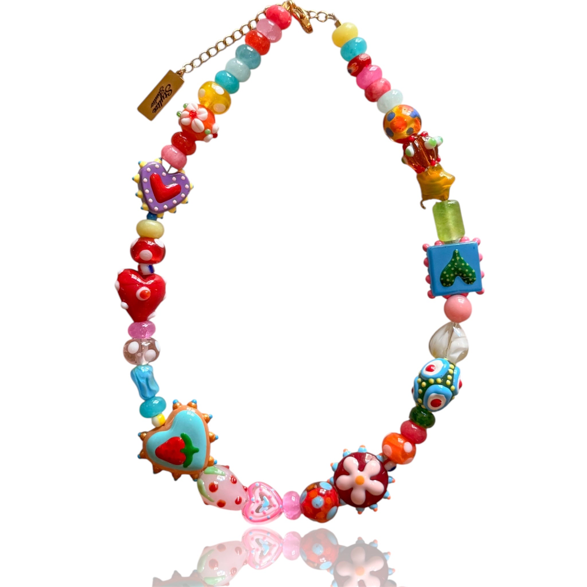 Collana HEART CLUB ★𝒮𝓉𝓎𝓁𝒾𝓏ℯ 𝓈𝓉𝓊𝒹𝒾ℴ