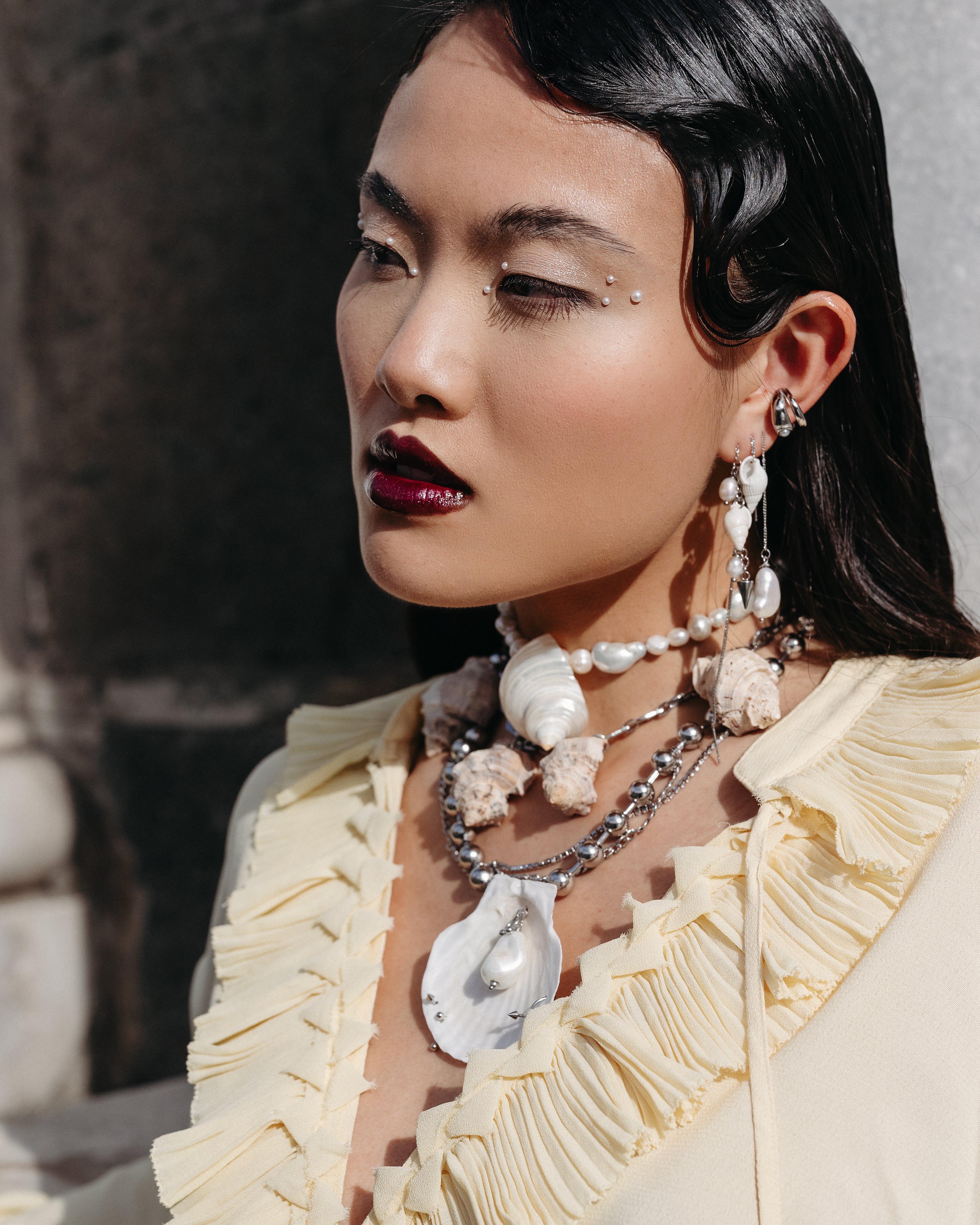 Orecchino SHELL PUNK