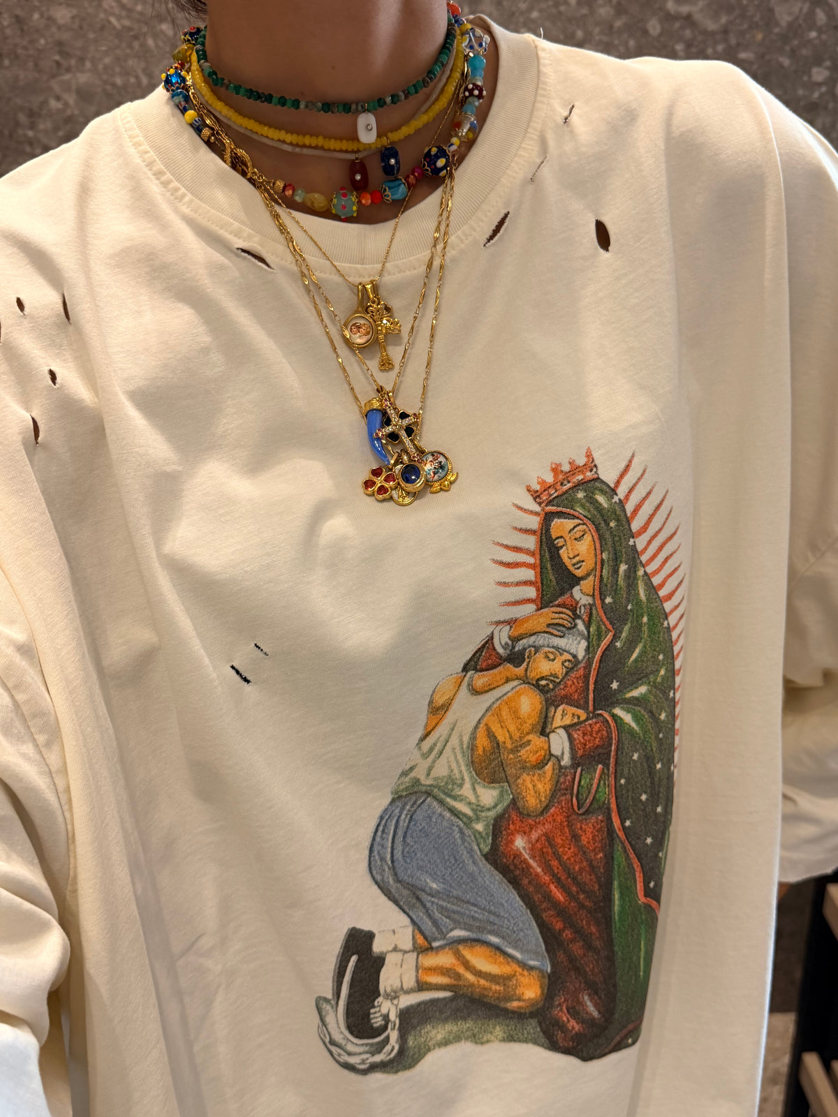 Collana LUCKY BLUE★𝒮𝓉𝓎𝓁𝒾𝓏ℯ 𝓈𝓉𝓊𝒹𝒾ℴ