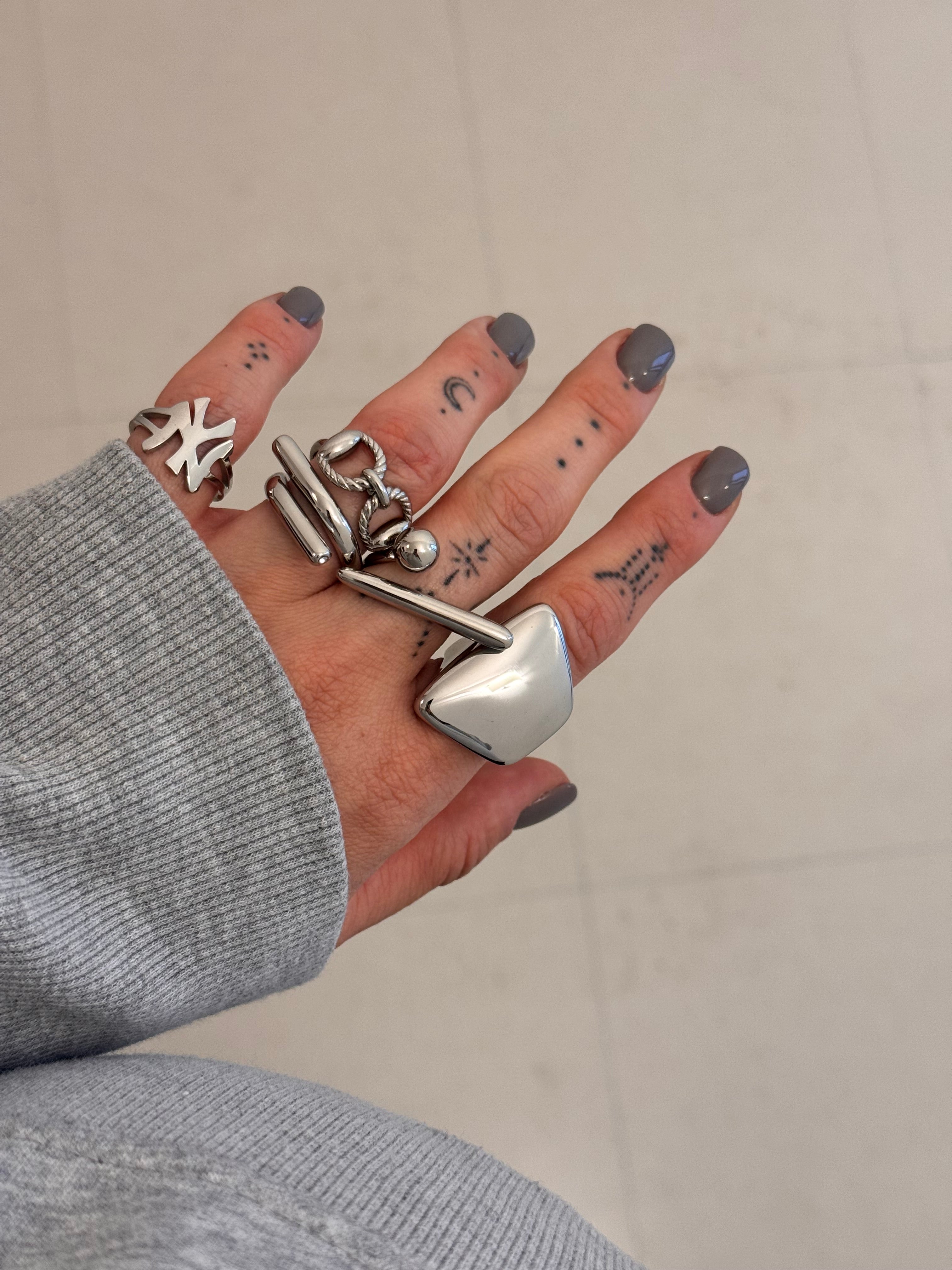 Anello NY CUT-OUT SILVER
