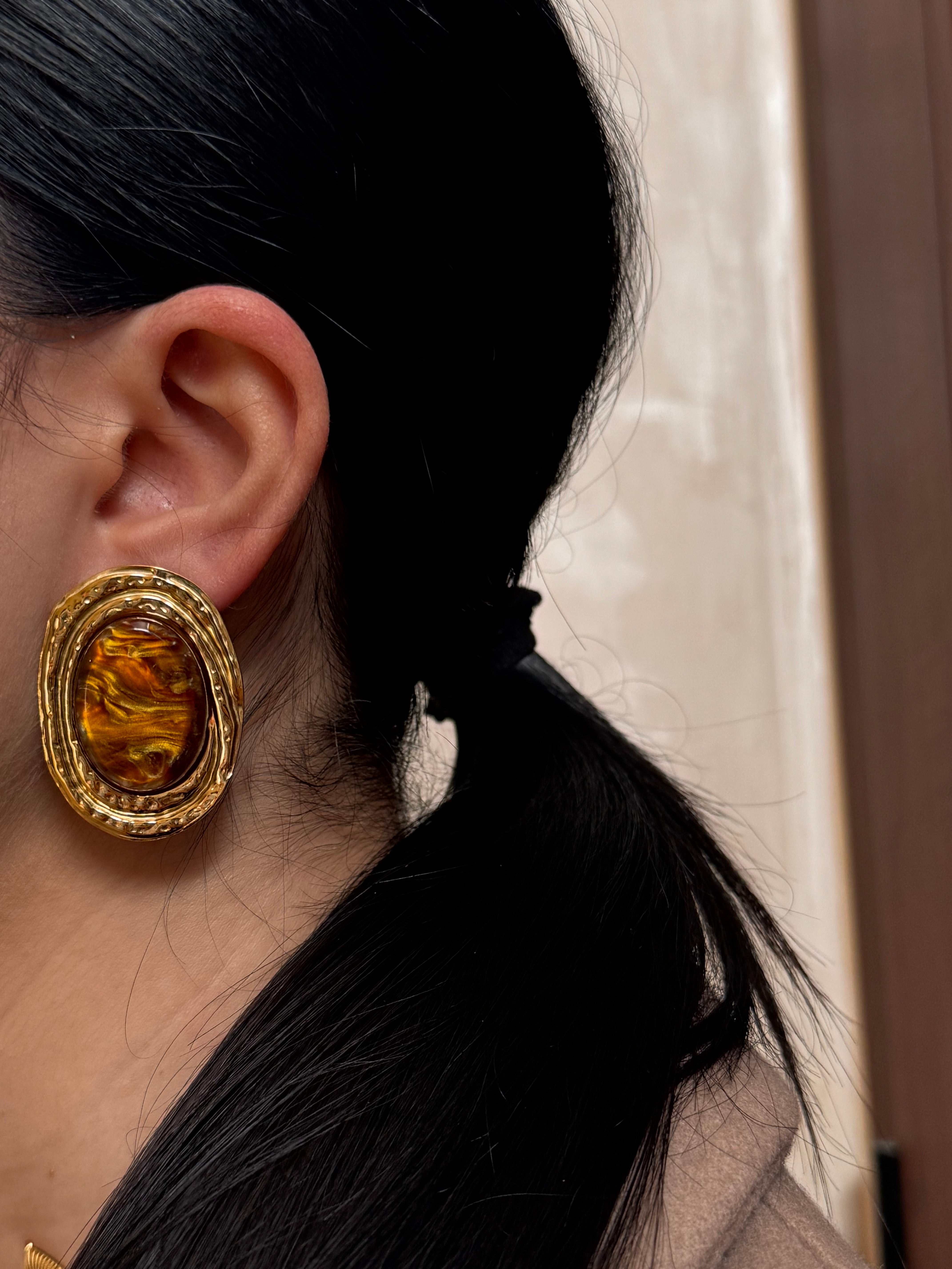 Orecchini AMBER VINTAGE