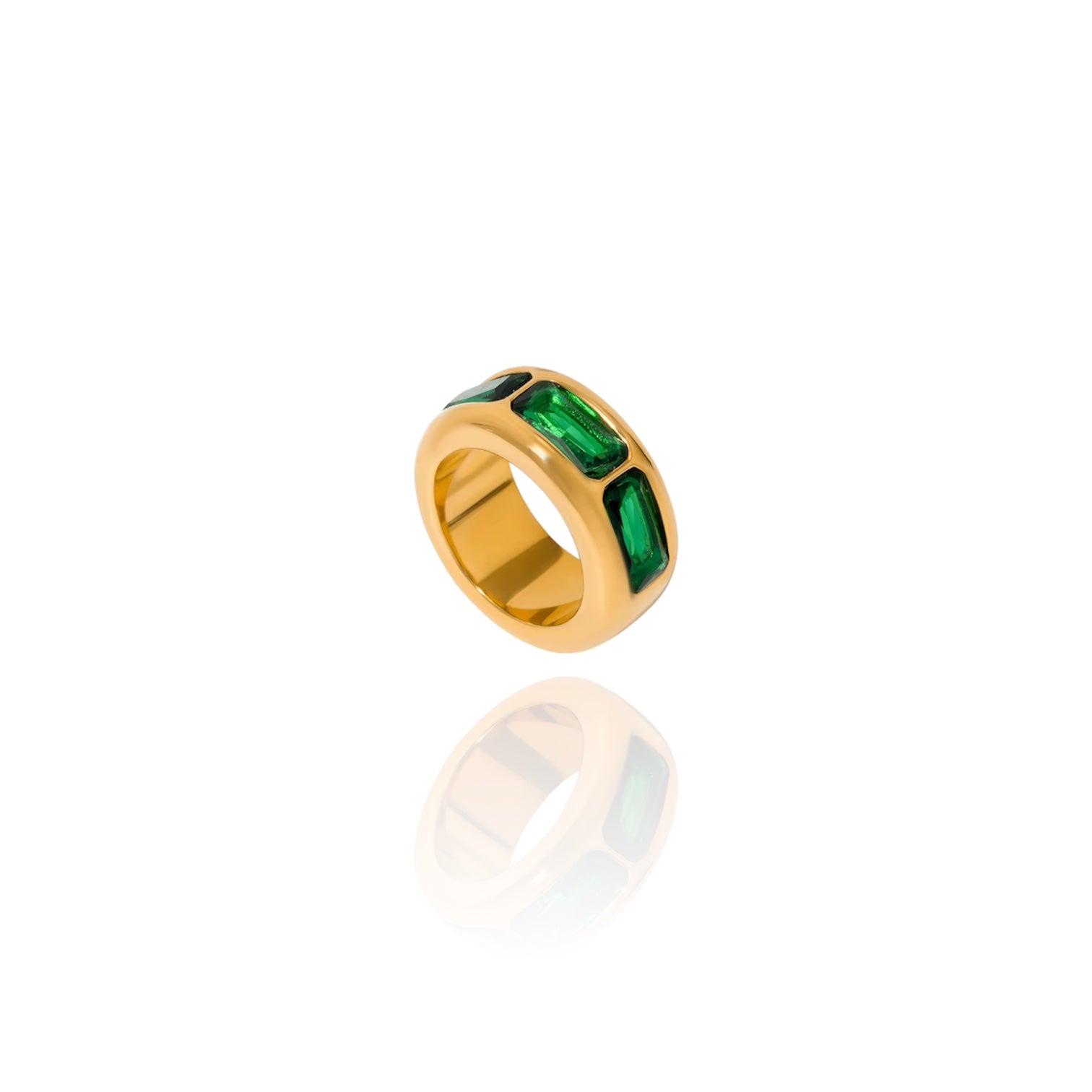 Anello EMERALD GLOW RING