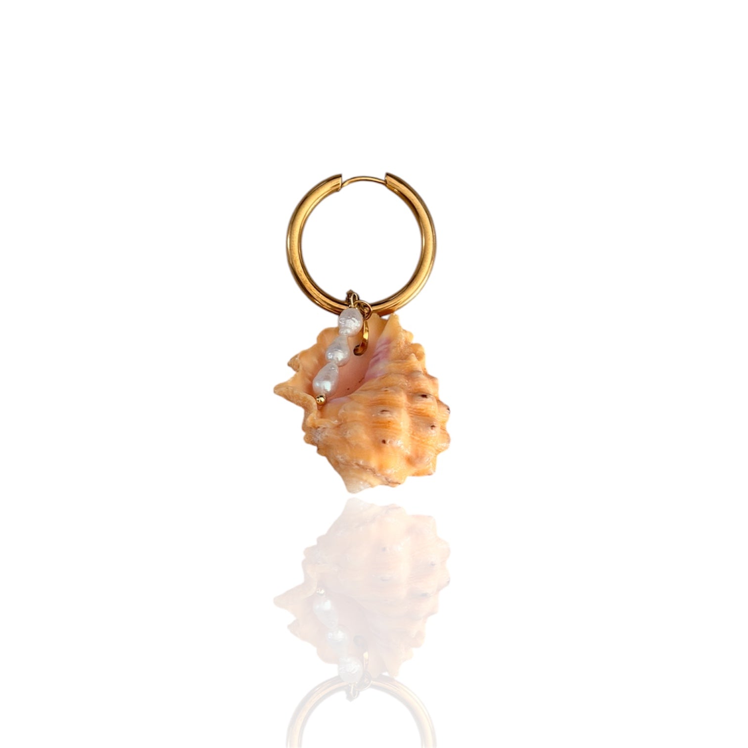 Orecchino PINK WILD SHELL ★ 𝒮𝓉𝓎𝓁𝒾𝓏ℯ 𝓈𝓉𝓊𝒹𝒾ℴ