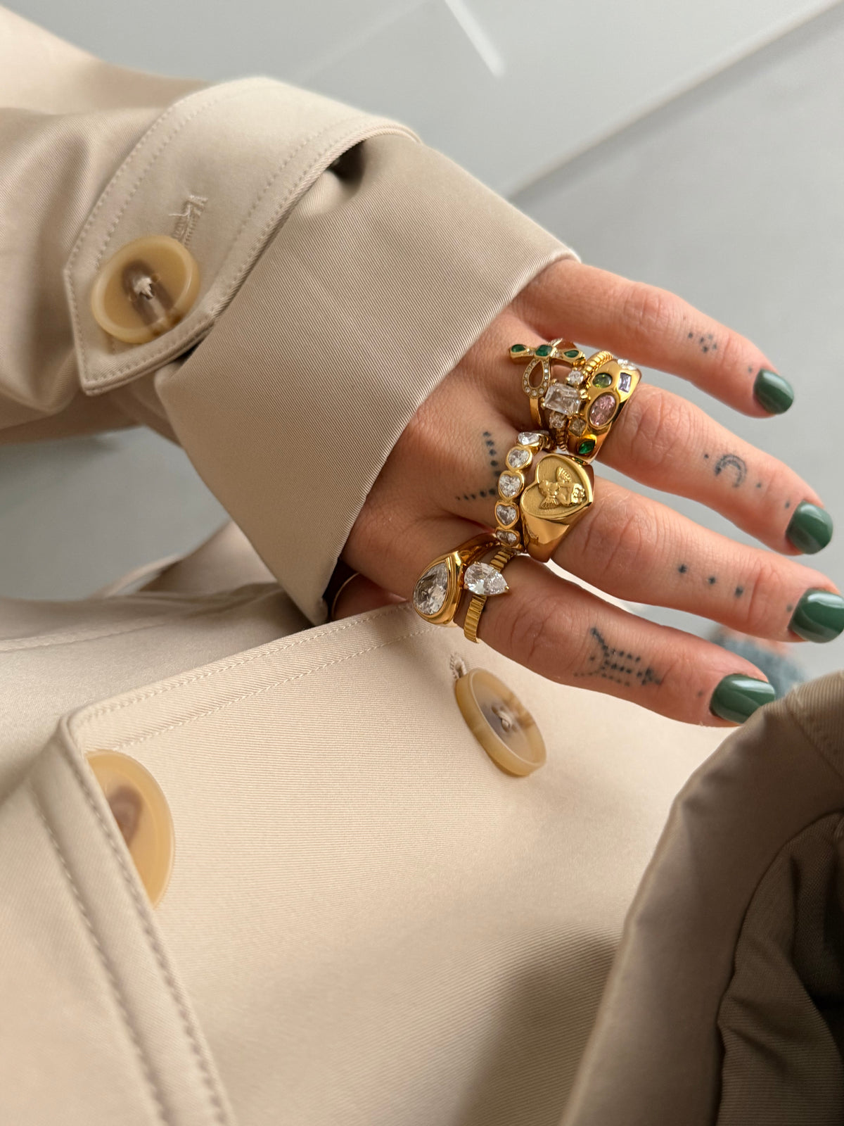 Anello EMERALD FAITH