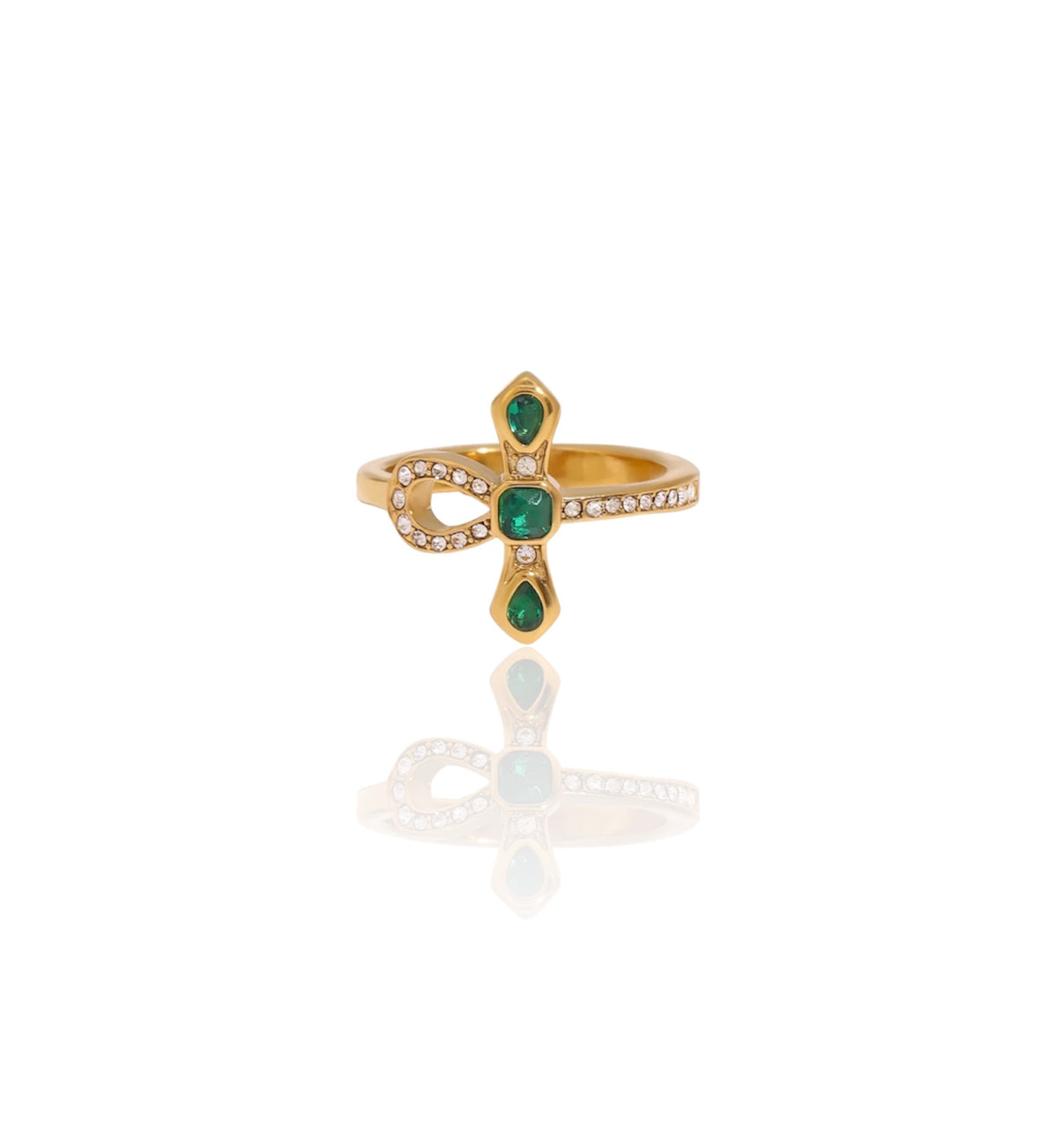 Anello EMERALD FAITH