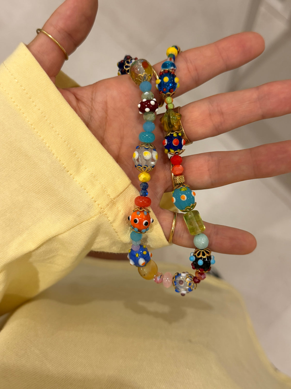 Collana RETRÓ POLKA DOTS  ★𝒮𝓉𝓎𝓁𝒾𝓏ℯ 𝓈𝓉𝓊𝒹𝒾ℴ