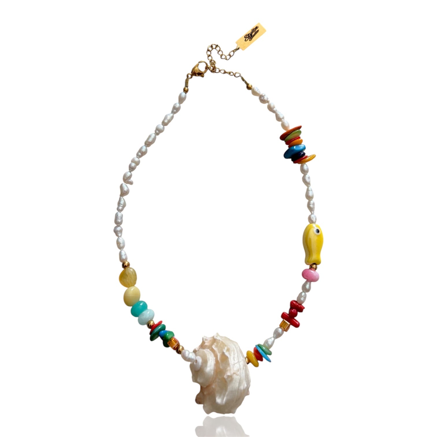 Collana TROPICAL SHELL ★ 𝒮𝓉𝓎𝓁𝒾𝓏ℯ 𝓈𝓉𝓊𝒹𝒾ℴ