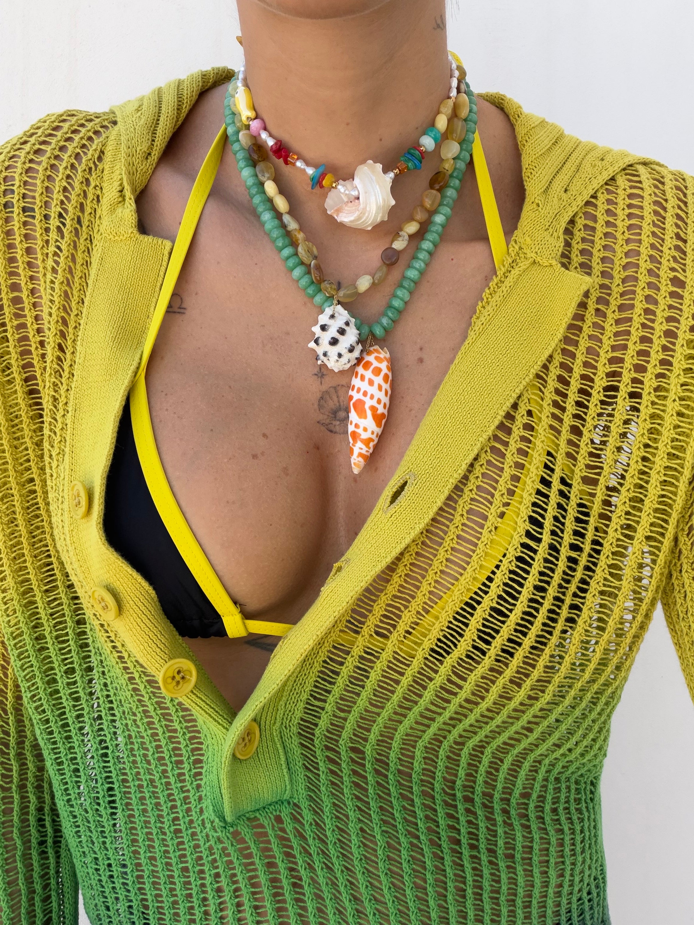 Collana  LAGUNA SHELL  ★𝒮𝓉𝓎𝓁𝒾𝓏ℯ 𝓈𝓉𝓊𝒹𝒾ℴ
