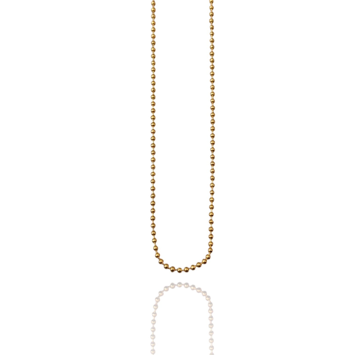 Collana Catena Micro Sfere