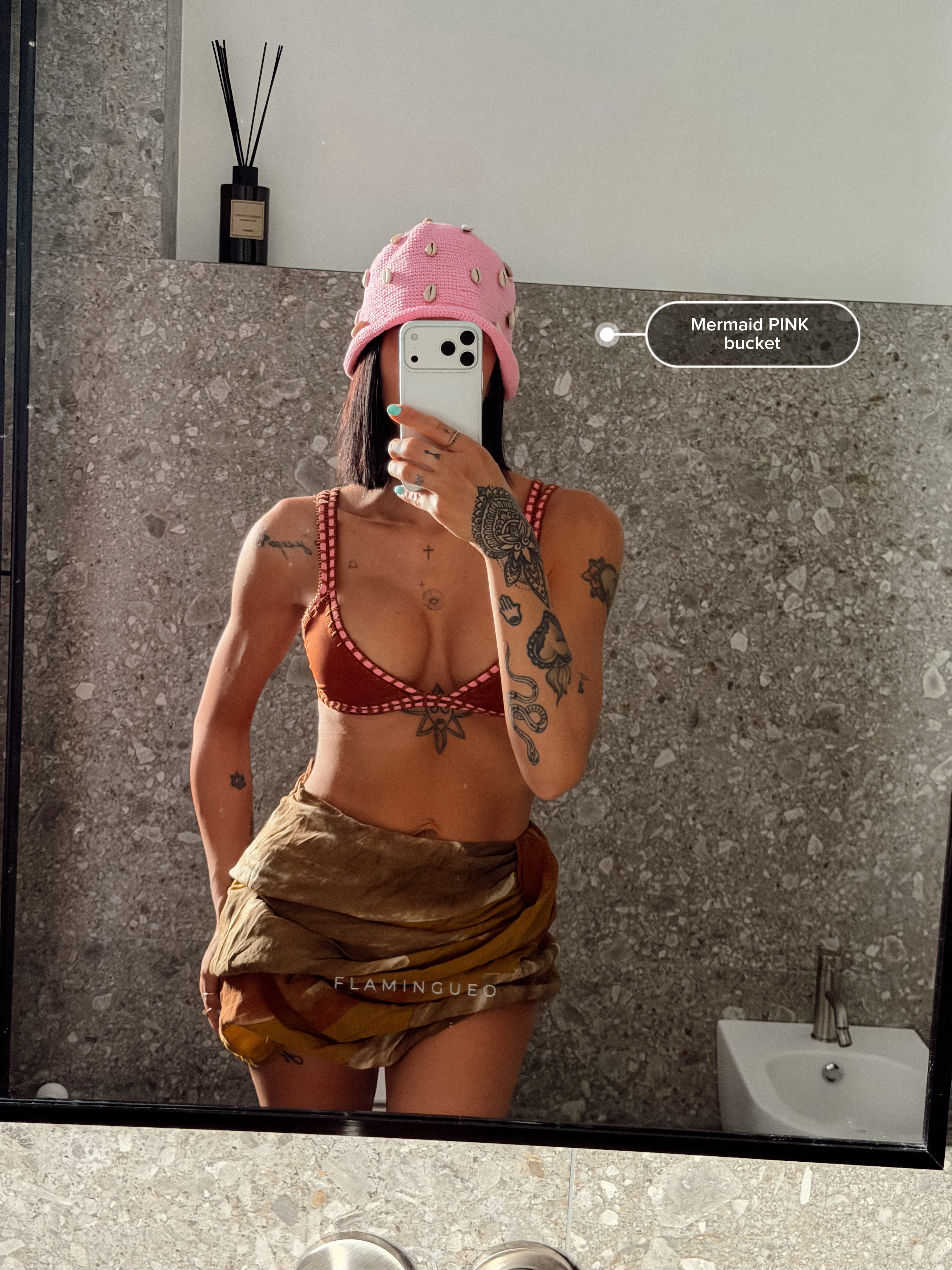 Cappello  MERMAID  BUCKET ★ 𝒮𝓉𝓎𝓁𝒾𝓏ℯ 𝓈𝓉𝓊𝒹𝒾ℴ