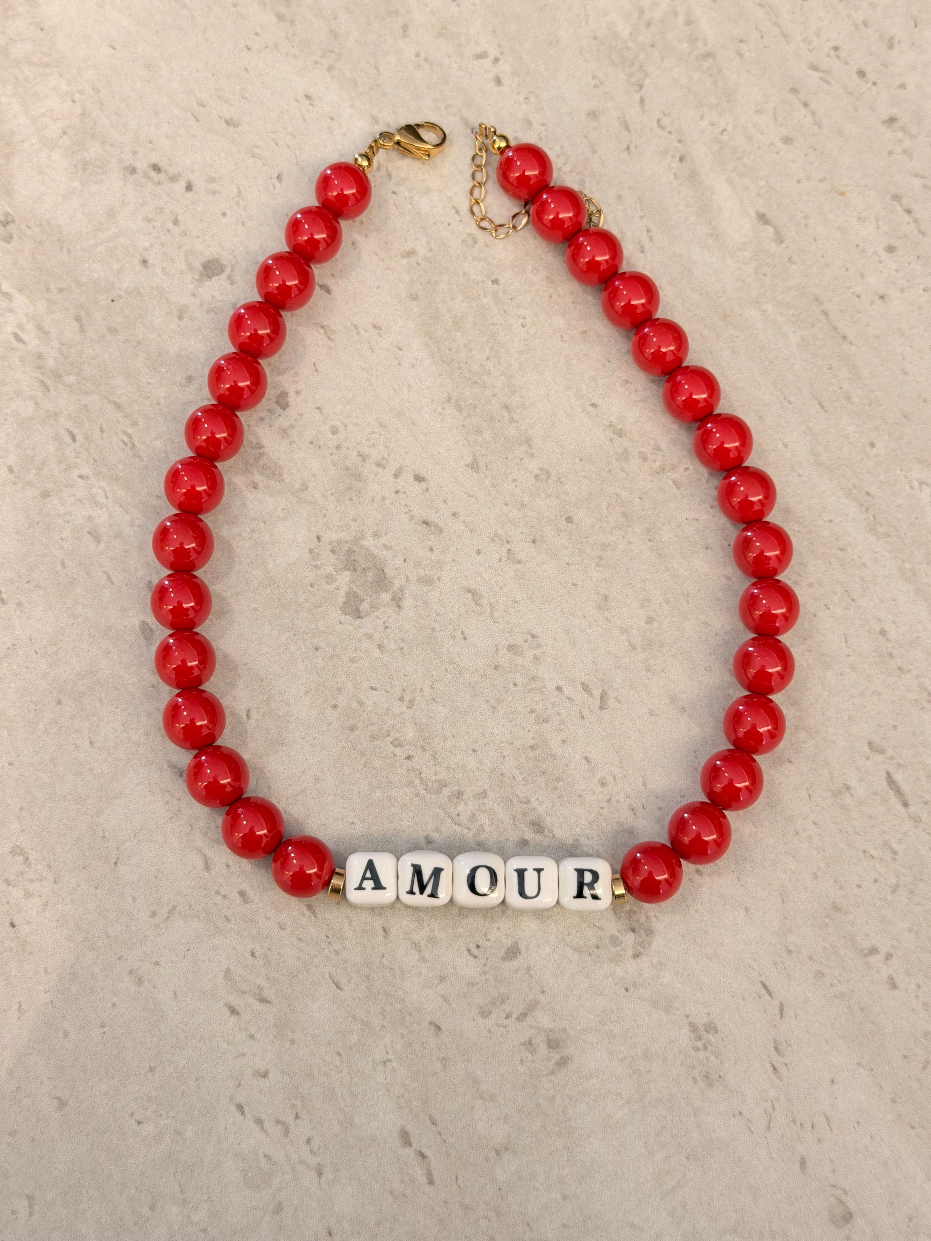 Collana AMOUR ROUGE