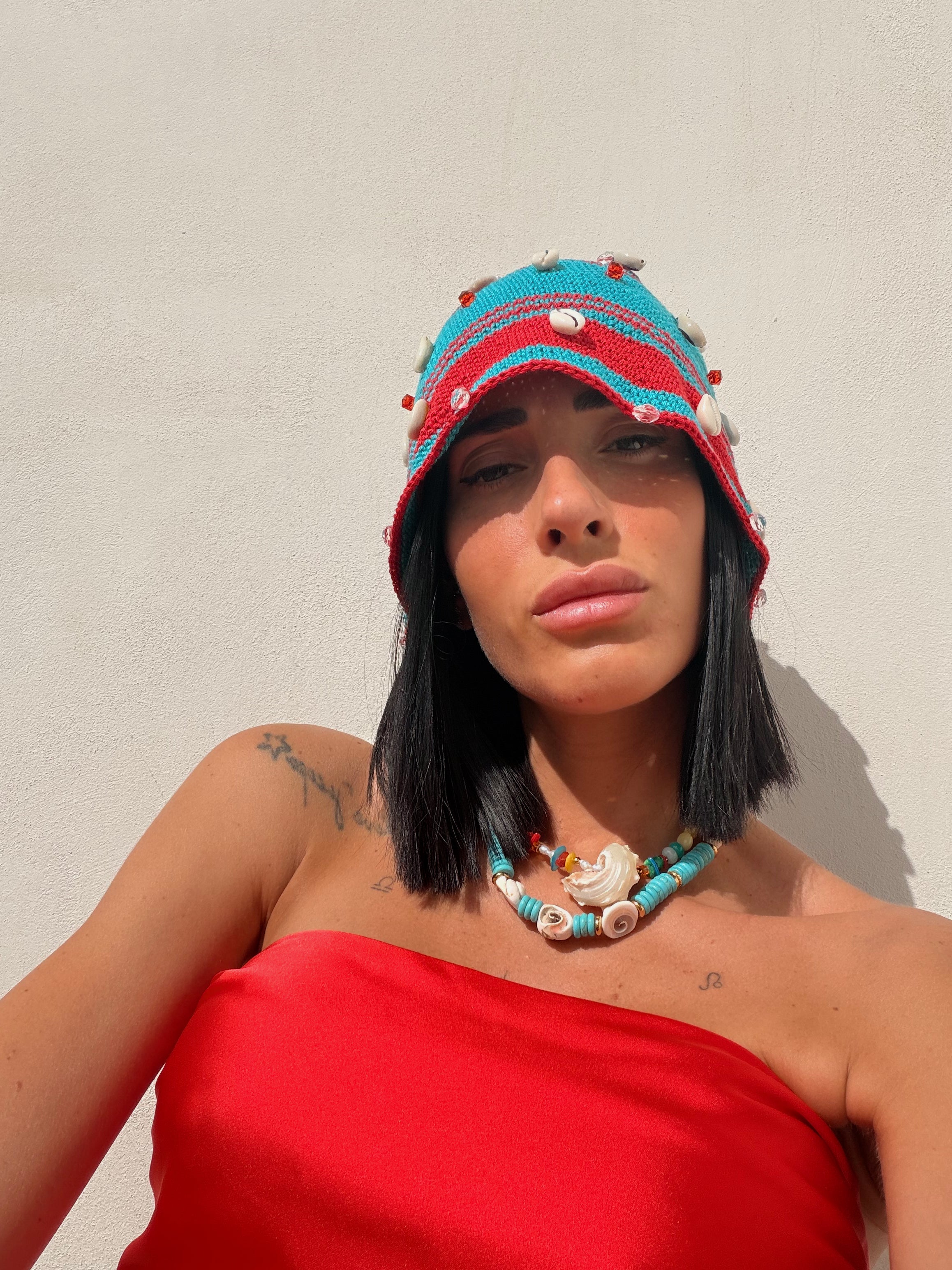 Cappello  CORAL REEF BUCKET ★ 𝒮𝓉𝓎𝓁𝒾𝓏ℯ 𝓈𝓉𝓊𝒹𝒾ℴ