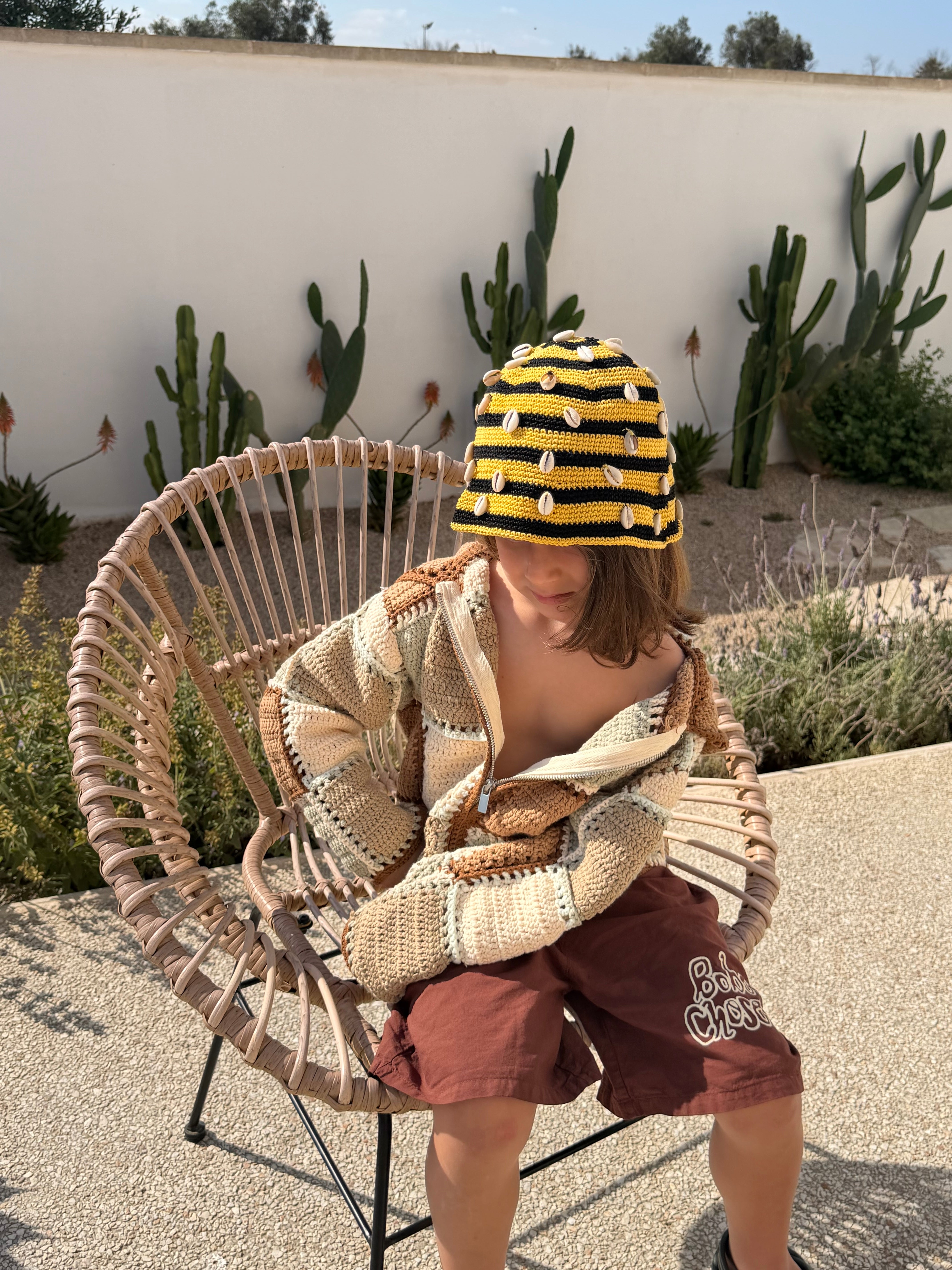 Cappello  SHELL BUZZ BUCKET 🐚🐝  ★ 𝒮𝓉𝓎𝓁𝒾𝓏ℯ 𝓈𝓉𝓊𝒹𝒾ℴ