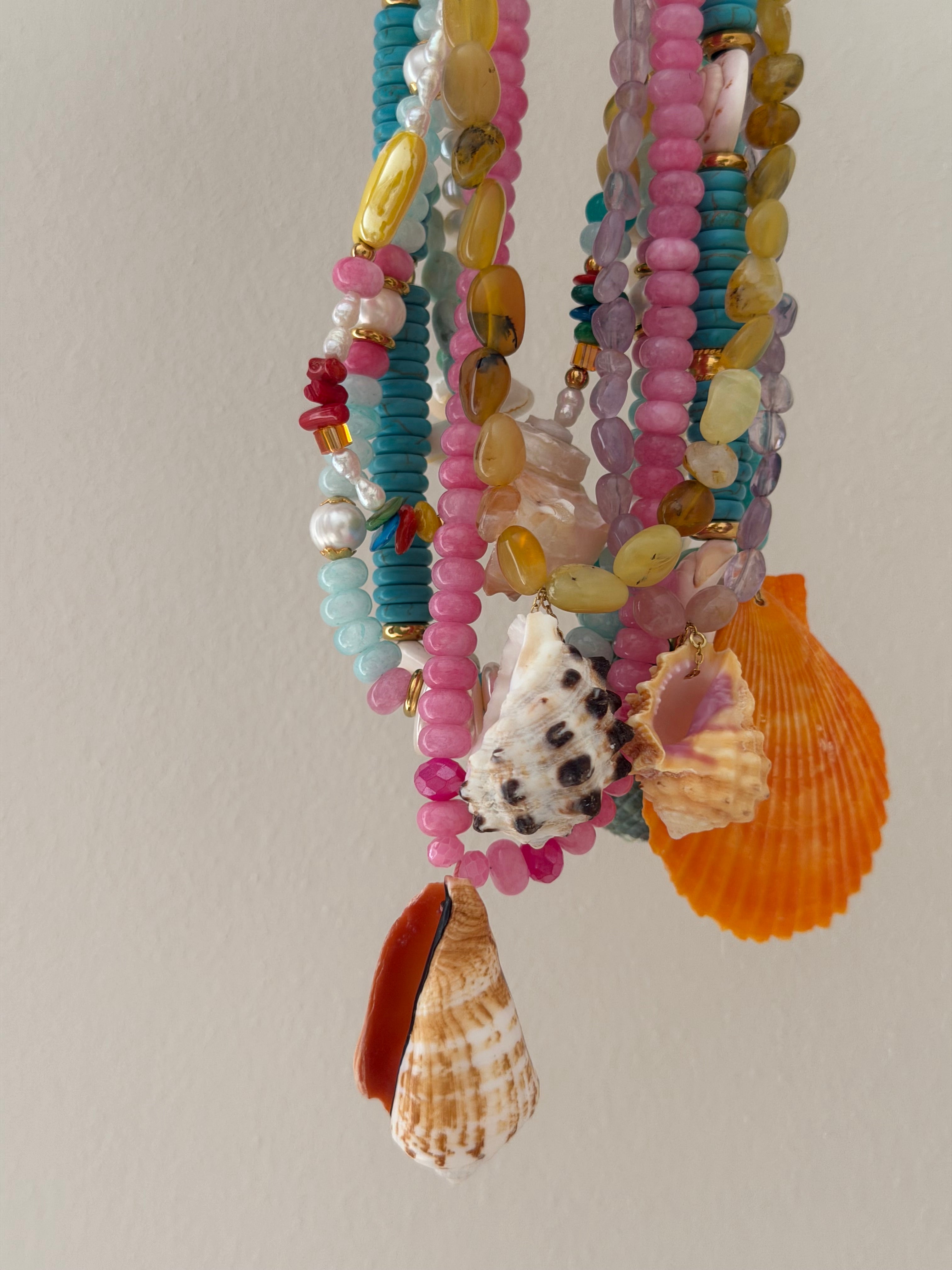 Collana  ROSE SHELL ★𝒮𝓉𝓎𝓁𝒾𝓏ℯ 𝓈𝓉𝓊𝒹𝒾ℴ