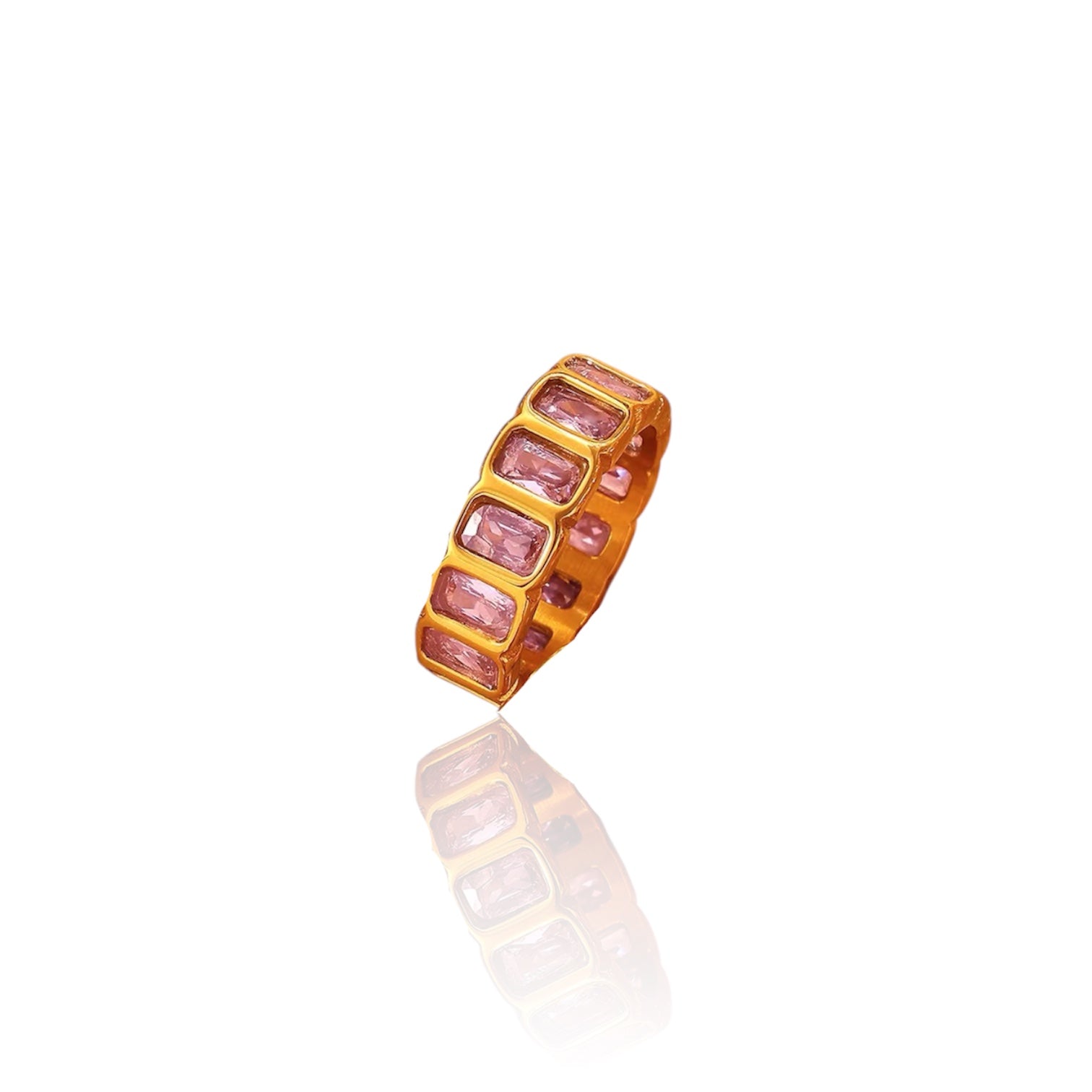 Anello  PINK BAGUETTE