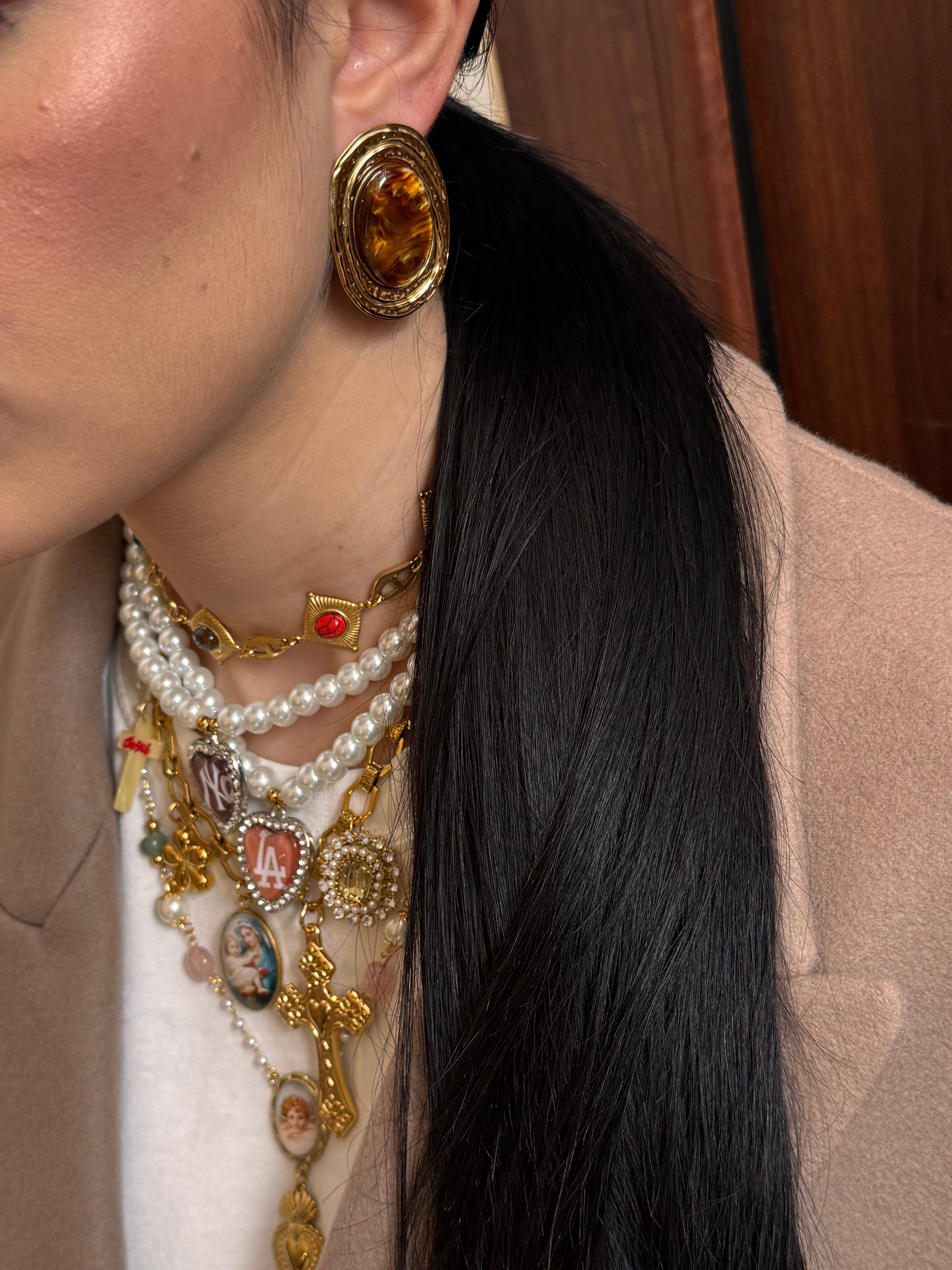 Orecchini AMBER VINTAGE