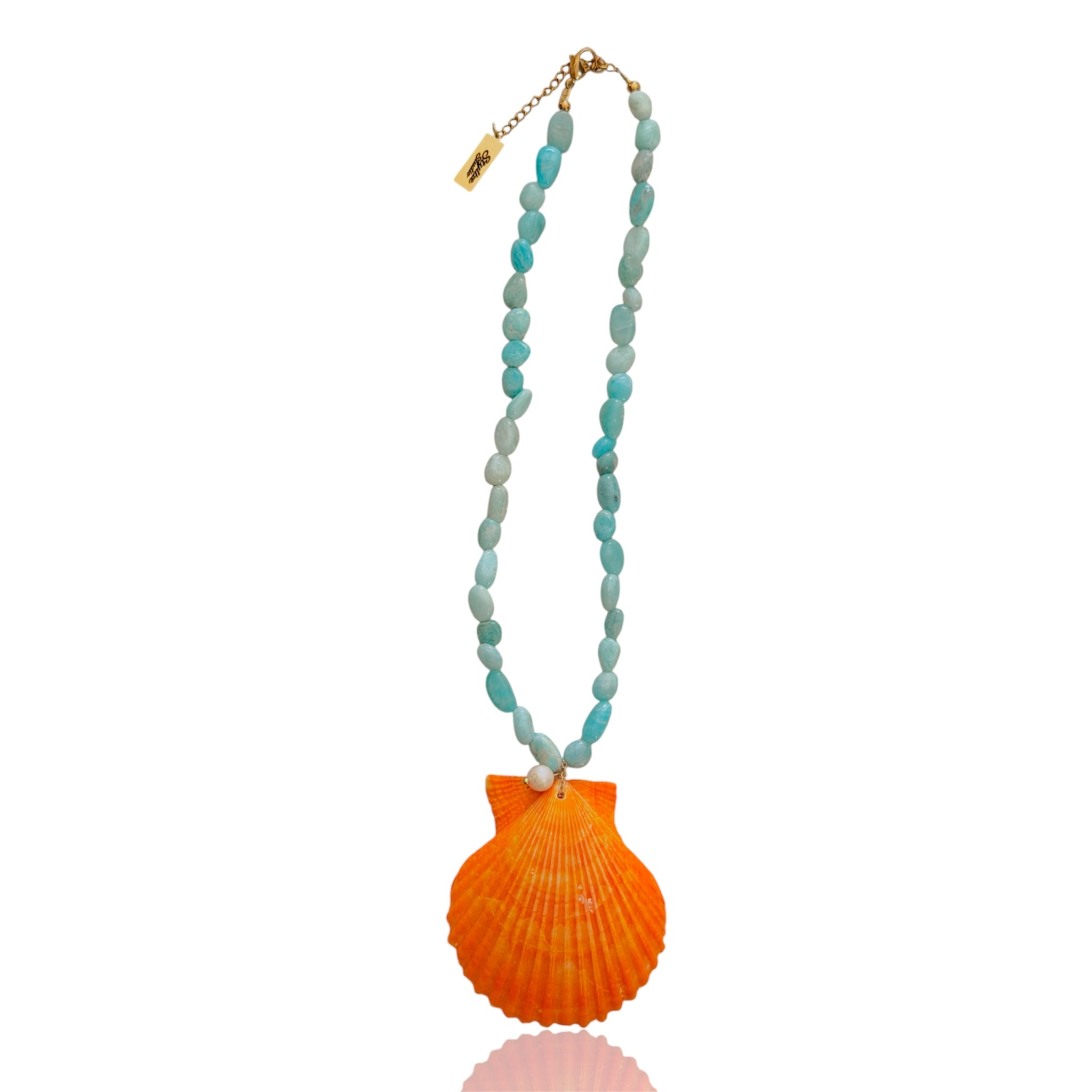 Collana  SUNSET SHELL ★𝒮𝓉𝓎𝓁𝒾𝓏ℯ 𝓈𝓉𝓊𝒹𝒾ℴ