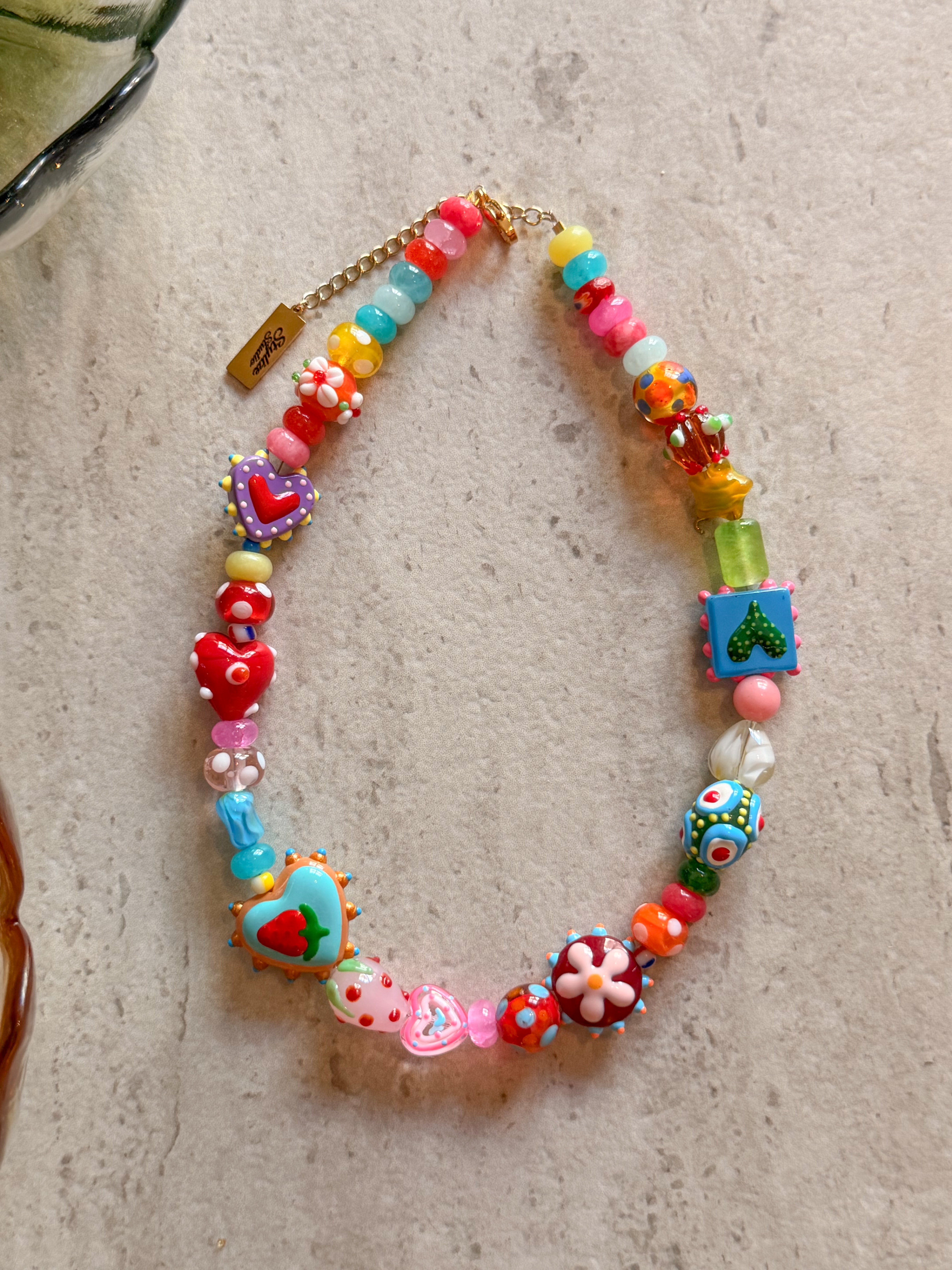Collana HEART CLUB ★𝒮𝓉𝓎𝓁𝒾𝓏ℯ 𝓈𝓉𝓊𝒹𝒾ℴ