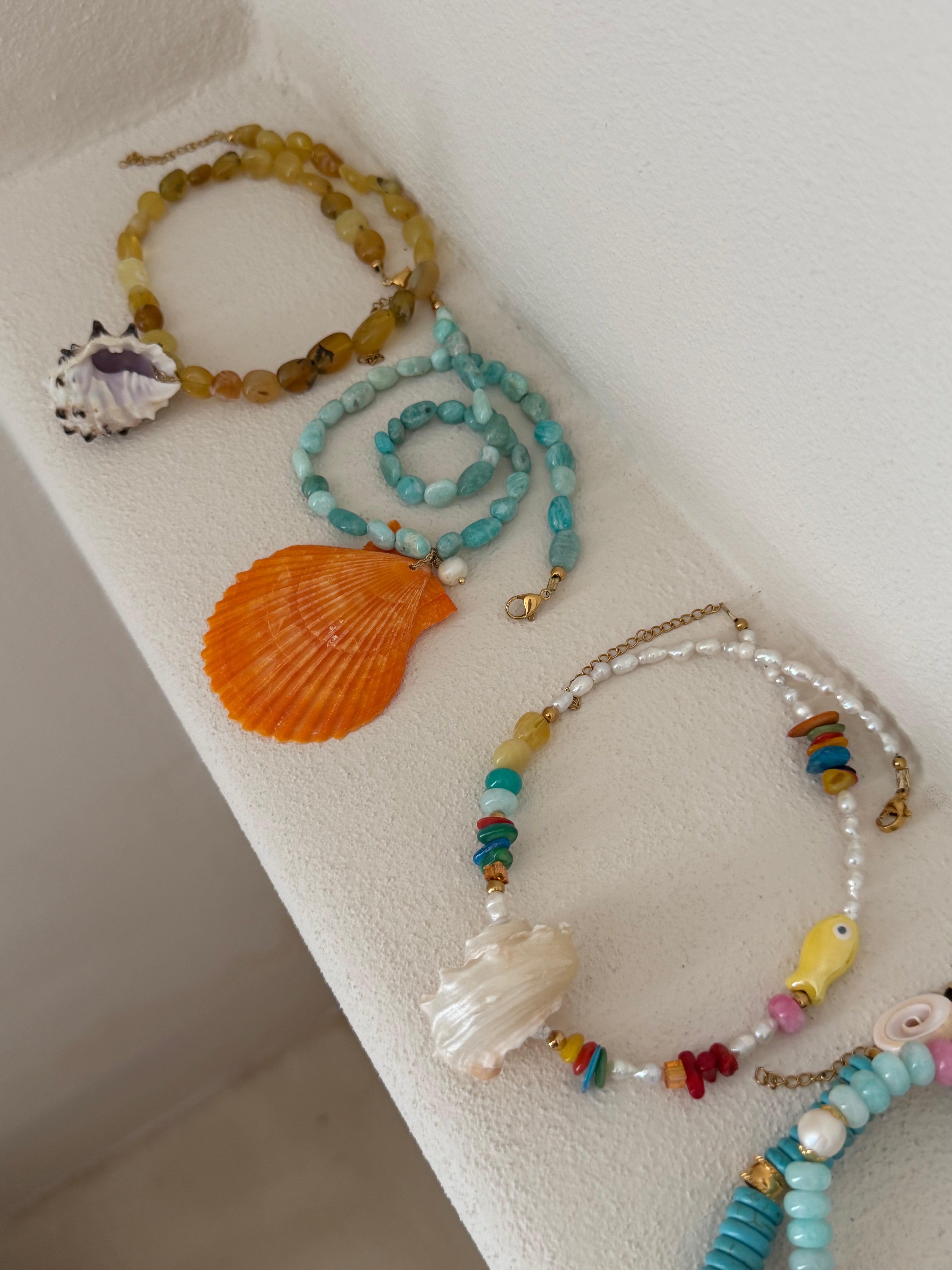 Collana TROPICAL SHELL ★ 𝒮𝓉𝓎𝓁𝒾𝓏ℯ 𝓈𝓉𝓊𝒹𝒾ℴ