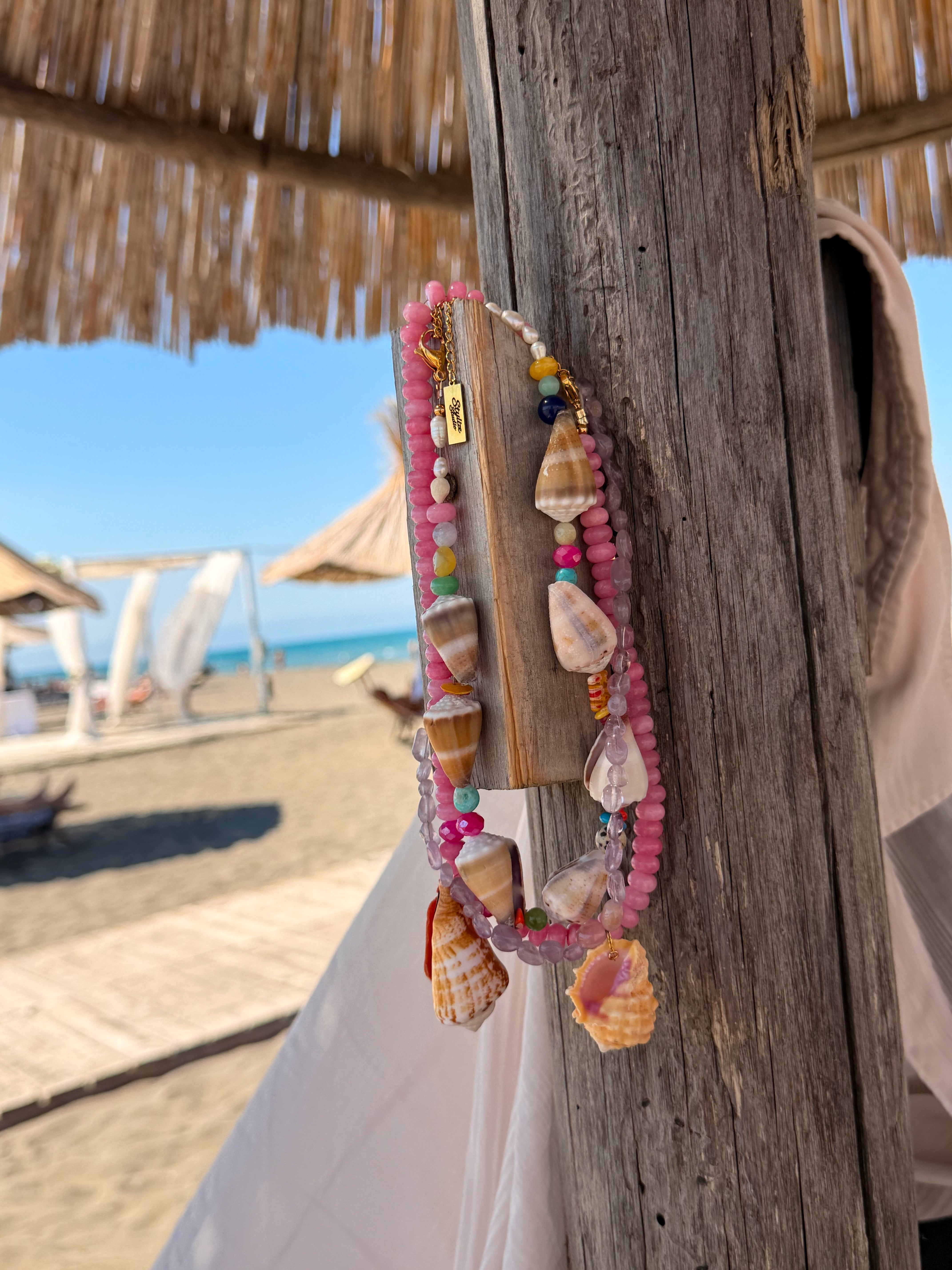 Collana  CALIFORNIA SHELL COLLIER ★𝒮𝓉𝓎𝓁𝒾𝓏ℯ 𝓈𝓉𝓊𝒹𝒾ℴ