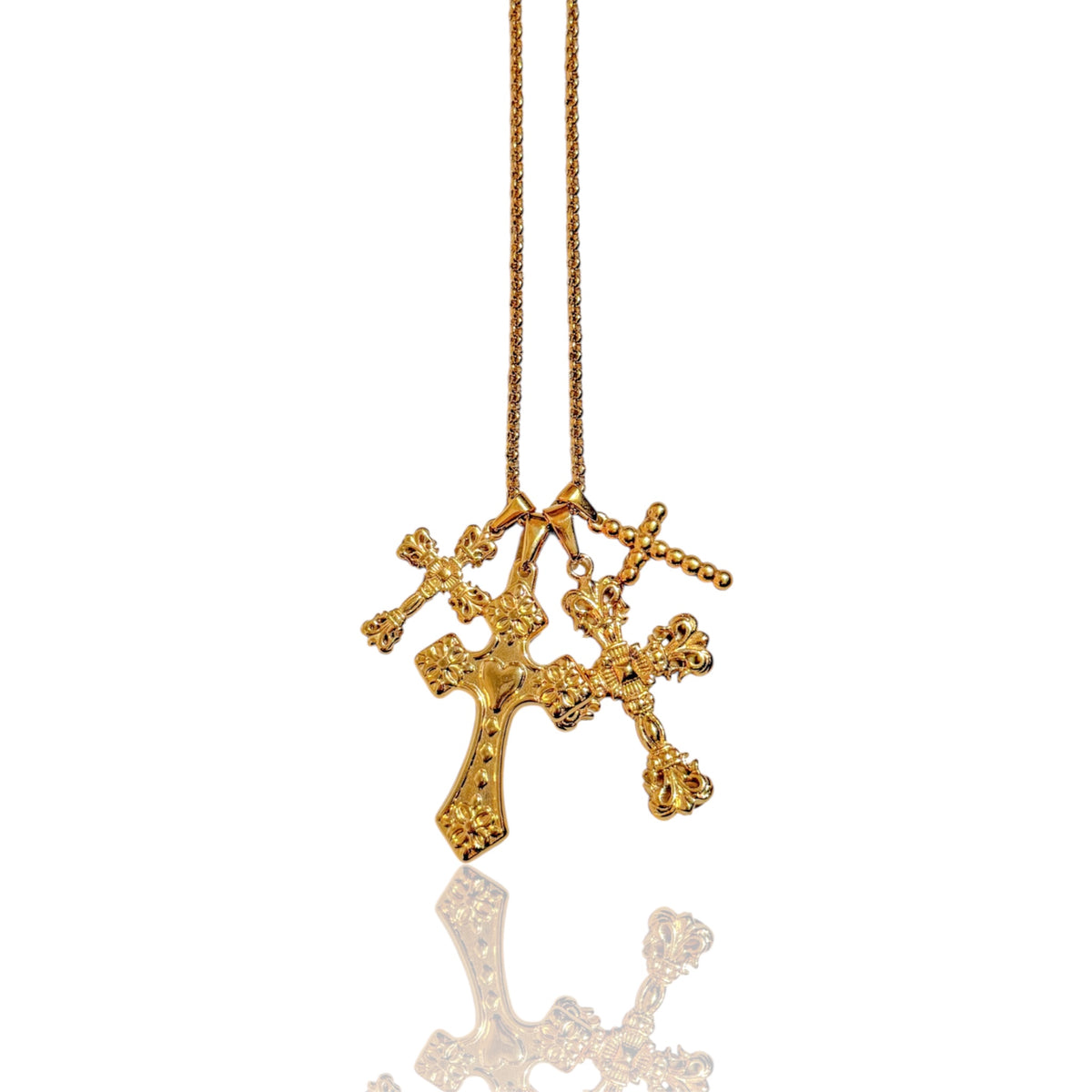 Collana CROSSING GOLDEN ★𝒮𝓉𝓎𝓁𝒾𝓏ℯ 𝓈𝓉𝓊𝒹𝒾ℴ