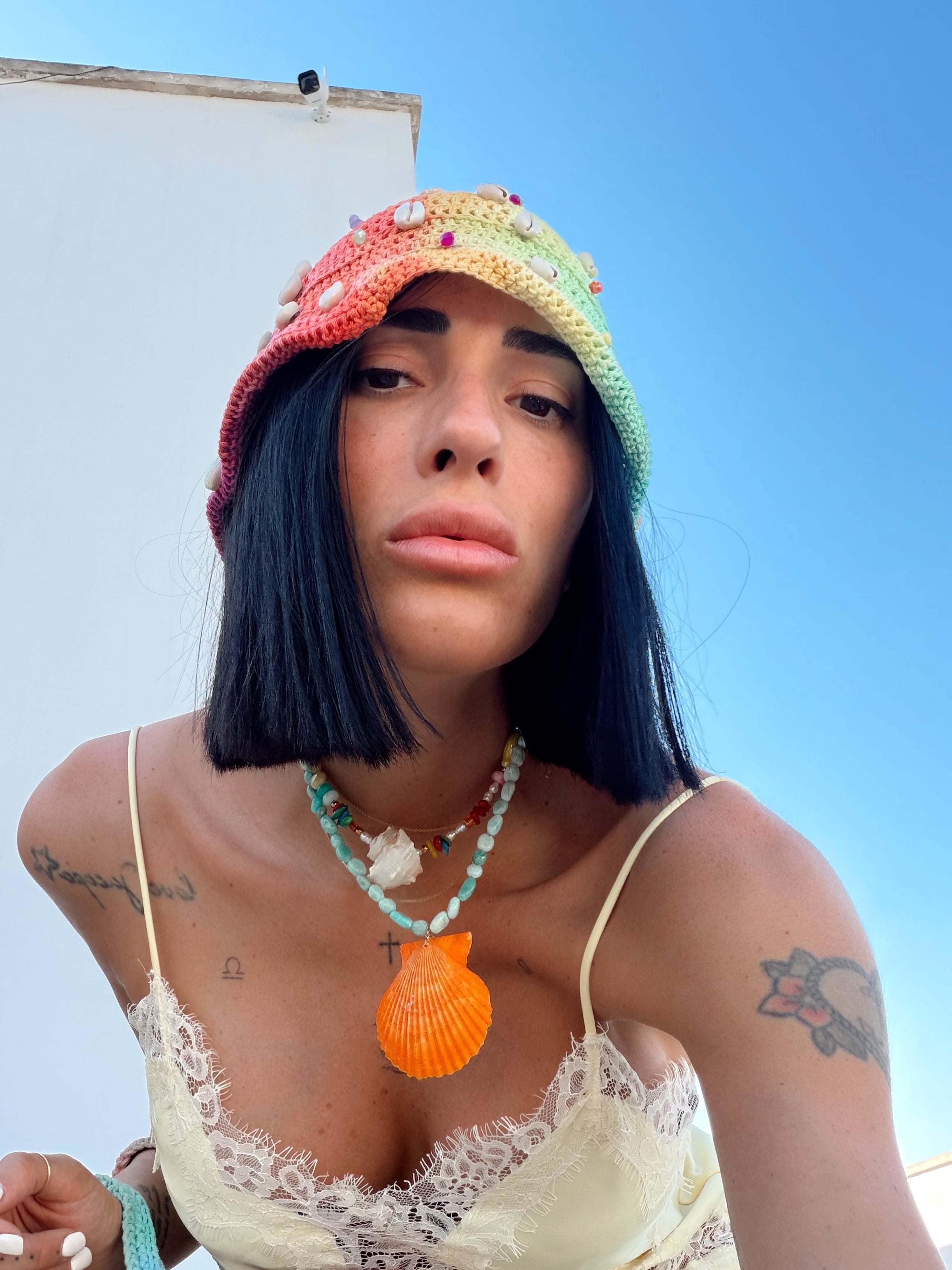 Cappello  MERMAID  BUCKET ★ 𝒮𝓉𝓎𝓁𝒾𝓏ℯ 𝓈𝓉𝓊𝒹𝒾ℴ