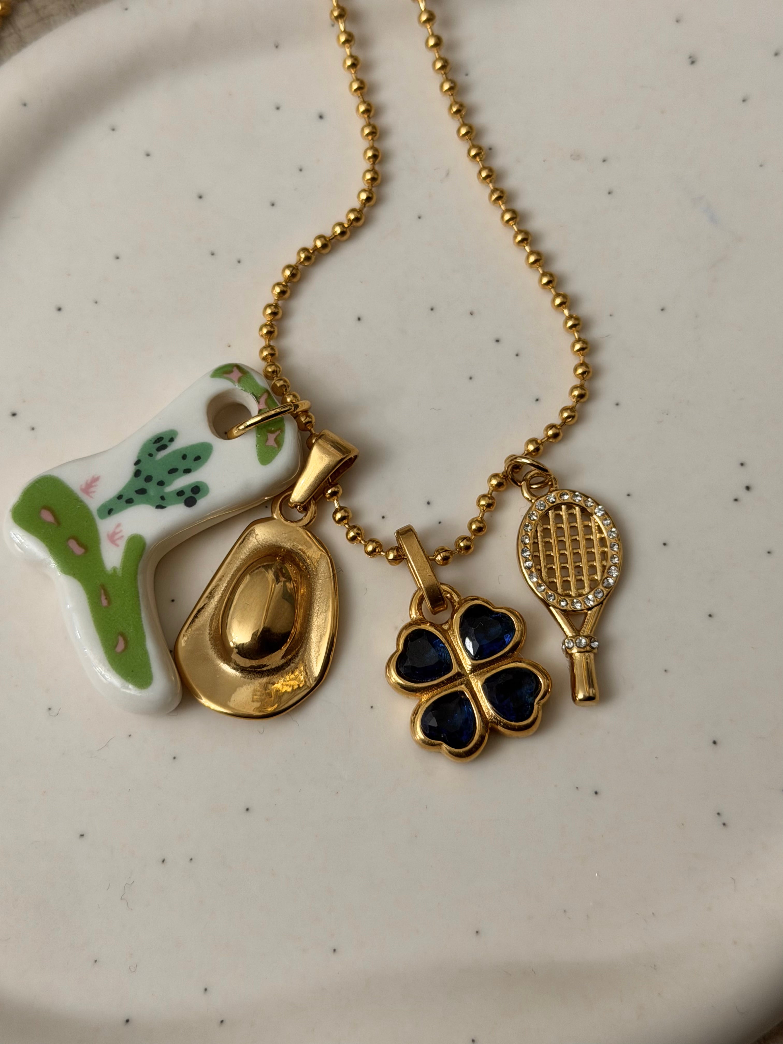 Ciondolo GOLDEN COWGIRL