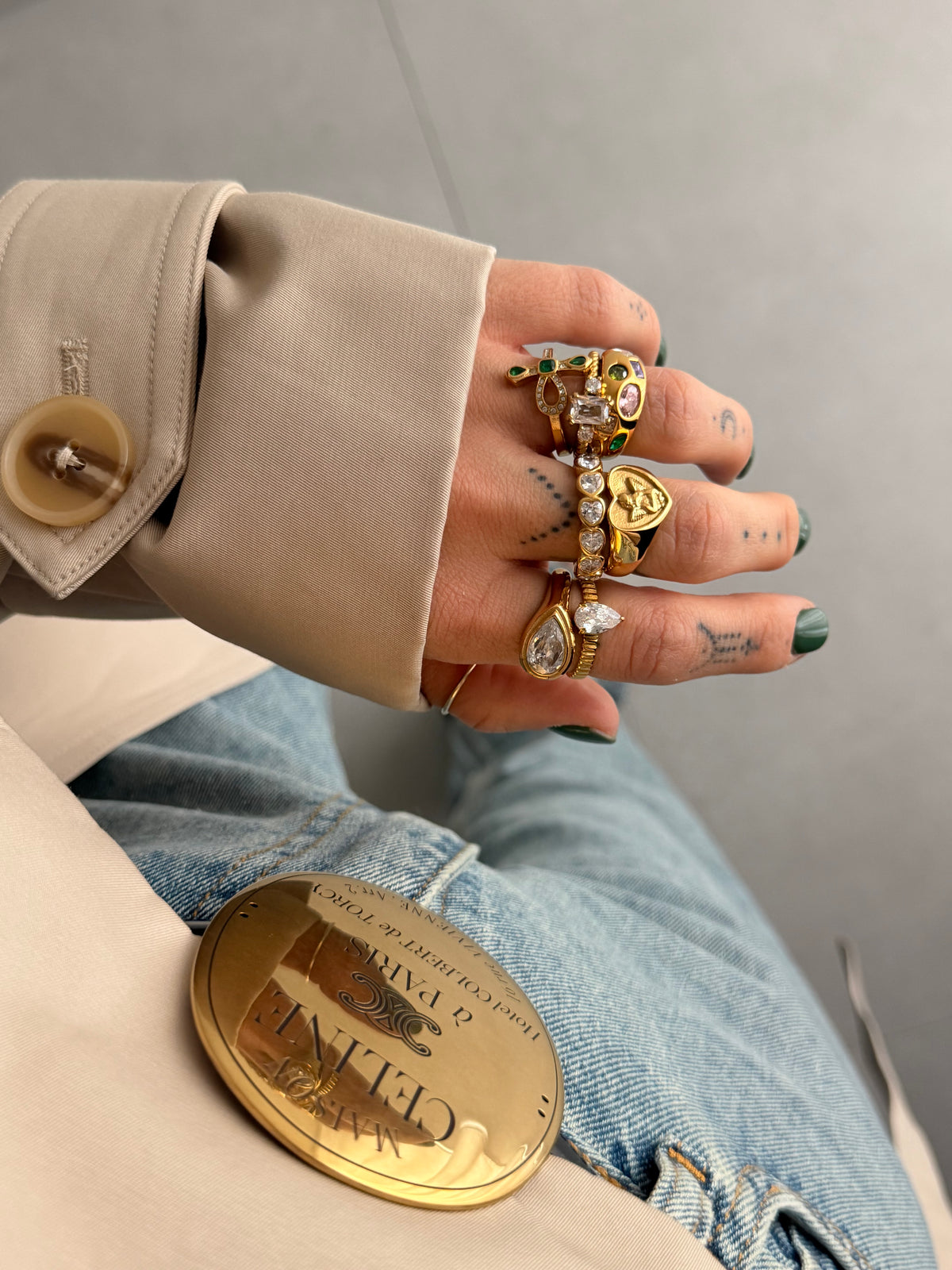 Anello EMERALD FAITH